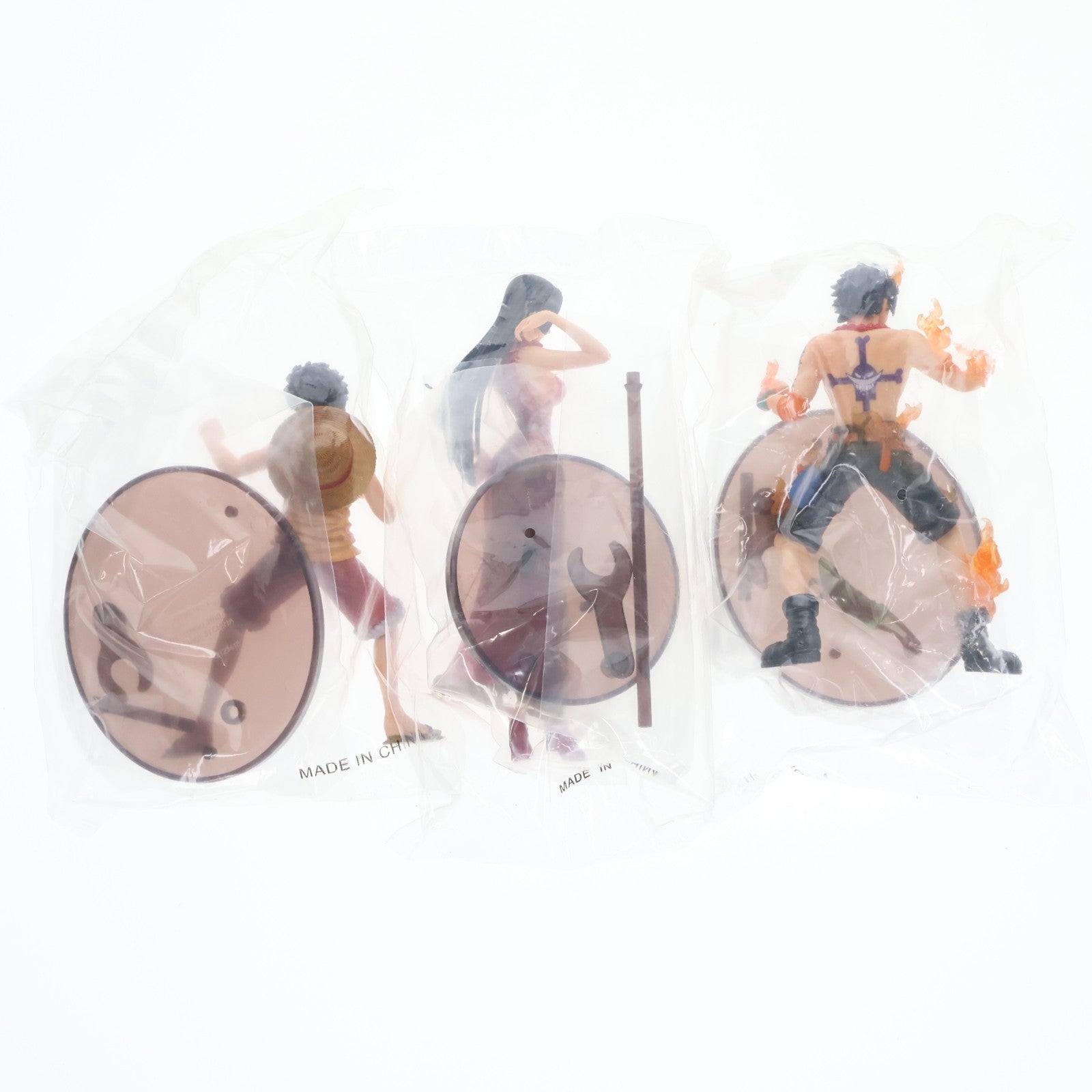 【中古即納】[FIG] (食玩) 超ワンピーススタイリング MARINE FORD 限定3体セット 完成品 フィギュア バンダイ(20101231)