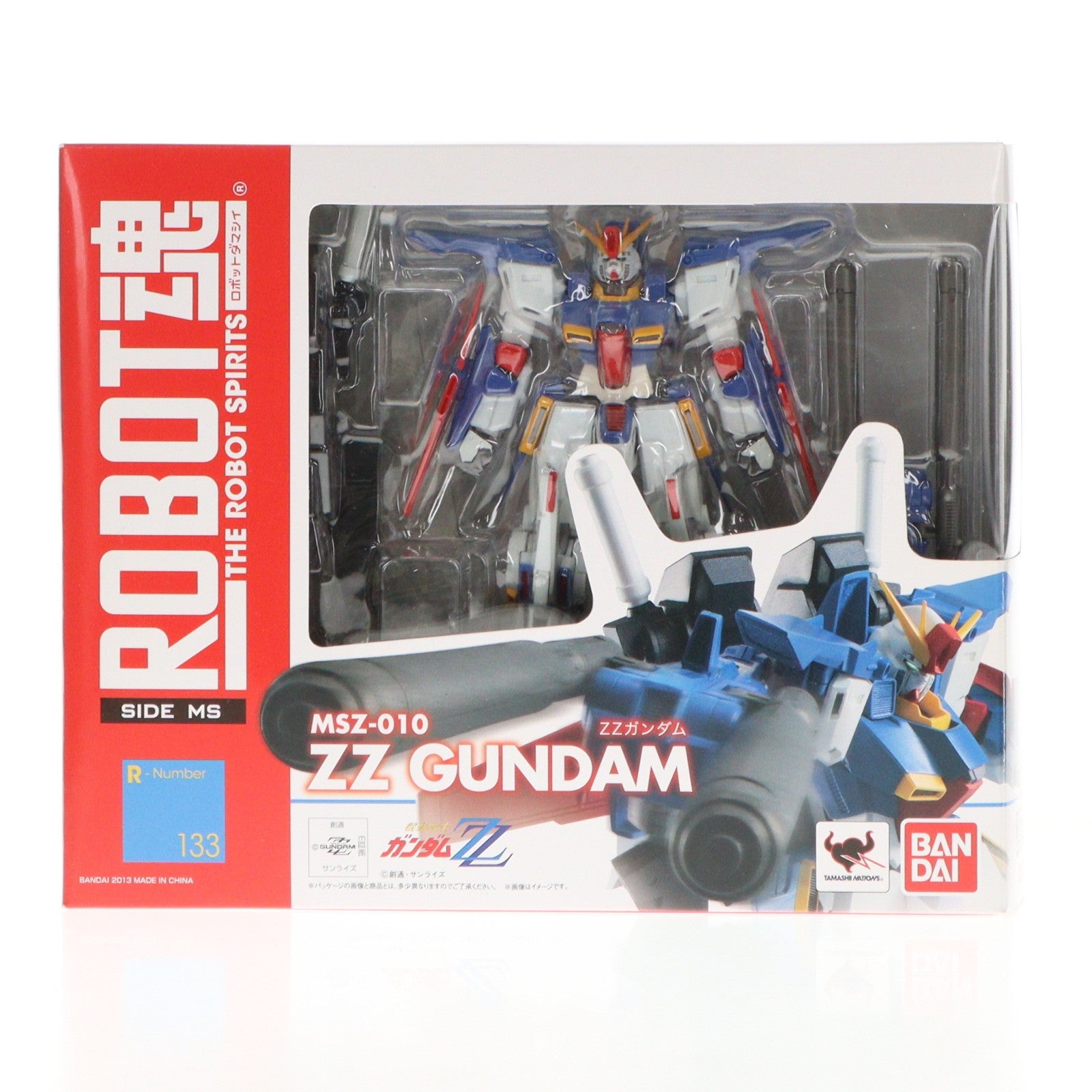 【中古即納】[FIG] ROBOT魂(SIDE MS) ZZガンダム 機動戦士ガンダムZZ(ダブルゼータ) 完成品 可動フィギュア バンダイ(20130126)