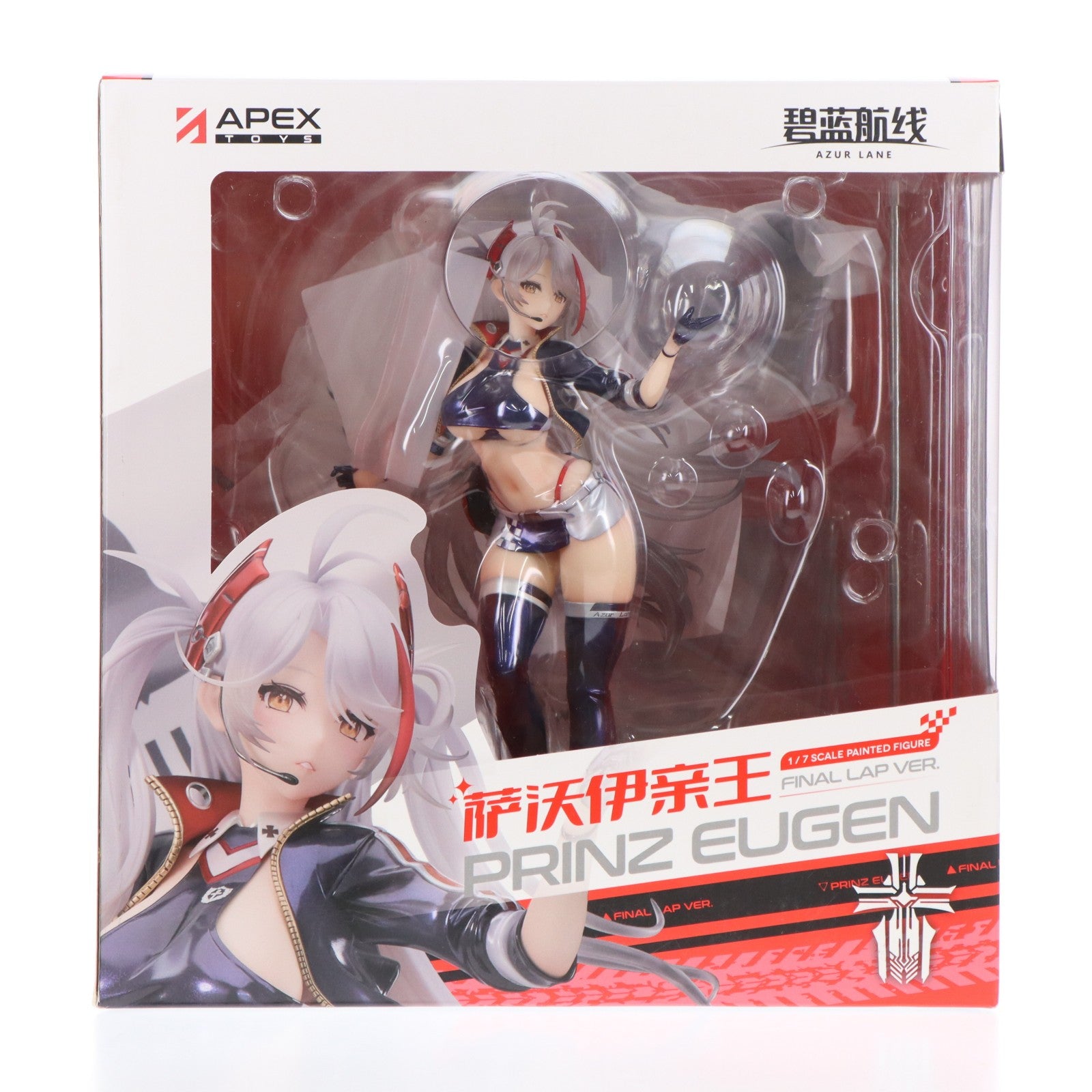 【中古即納】[FIG] アクリルスタンド付属 プリンツ・オイゲン ファイナル・ラップVer. アズールレーン 1/7 完成品 フィギュア APEX(エーペックス)/東京フィギュア(20241110)