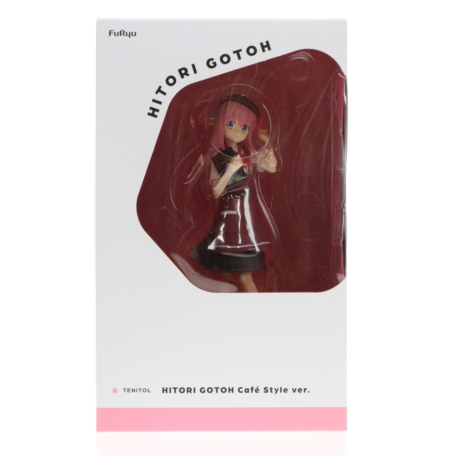 【中古即納】[FIG] FURYU HOBBY MALL限定 TENITOL 後藤ひとり(ごとうひとり) カフェスタイルver. ぼっち・ざ・ろっく! 完成品 フィギュア(AMU-TNL0097) フリュー(20250430)