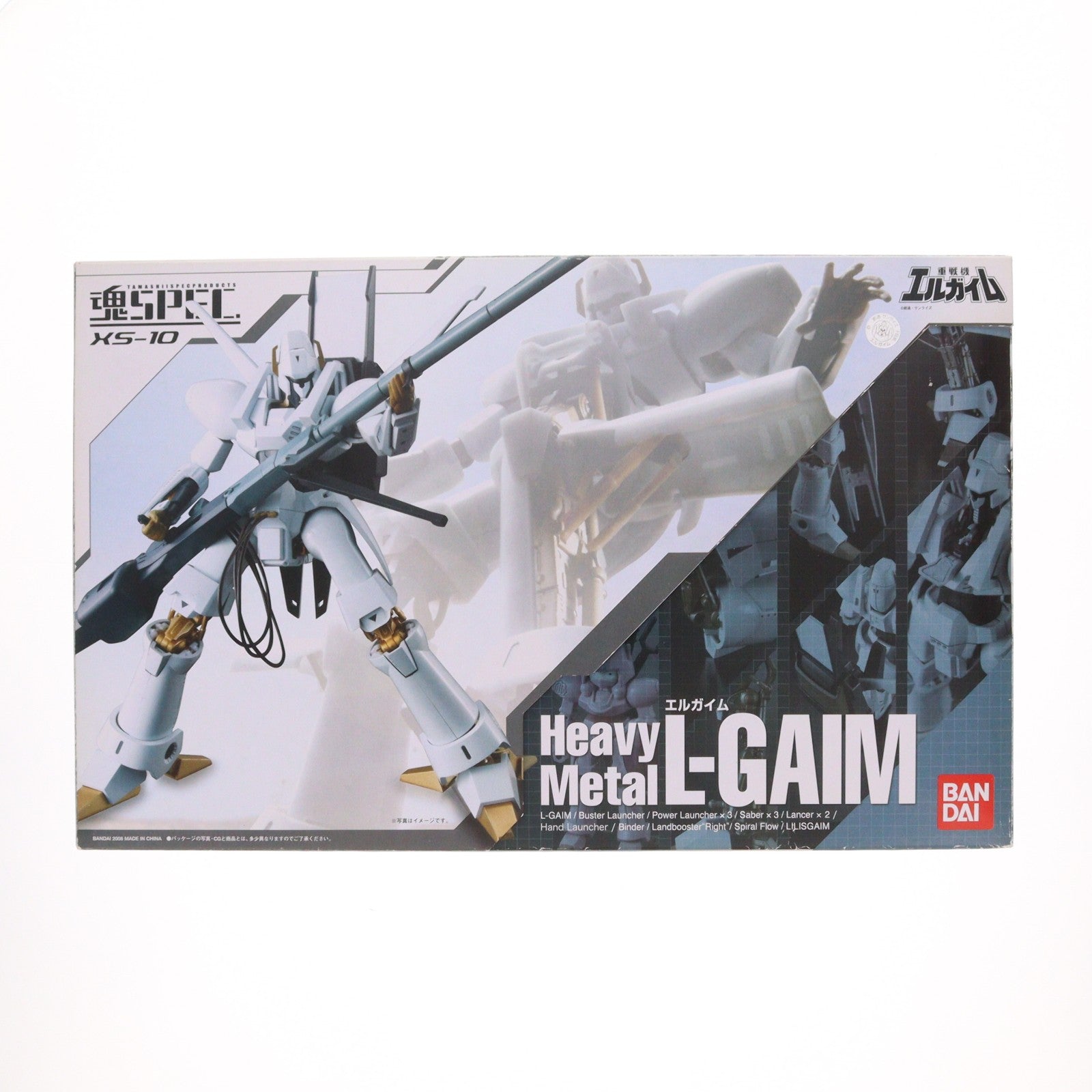 【中古即納】[FIG] 魂SPEC XS-10 エルガイム 重戦機エルガイム 完成品 可動フィギュア バンダイ(20080829)