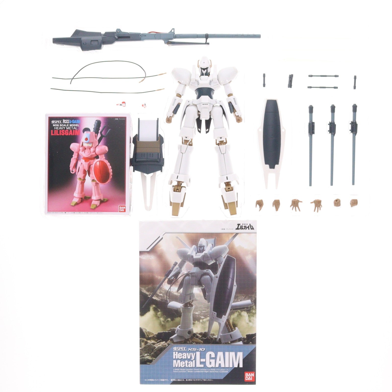 【中古即納】[FIG] 魂SPEC XS-10 エルガイム 重戦機エルガイム 完成品 可動フィギュア バンダイ(20080829)