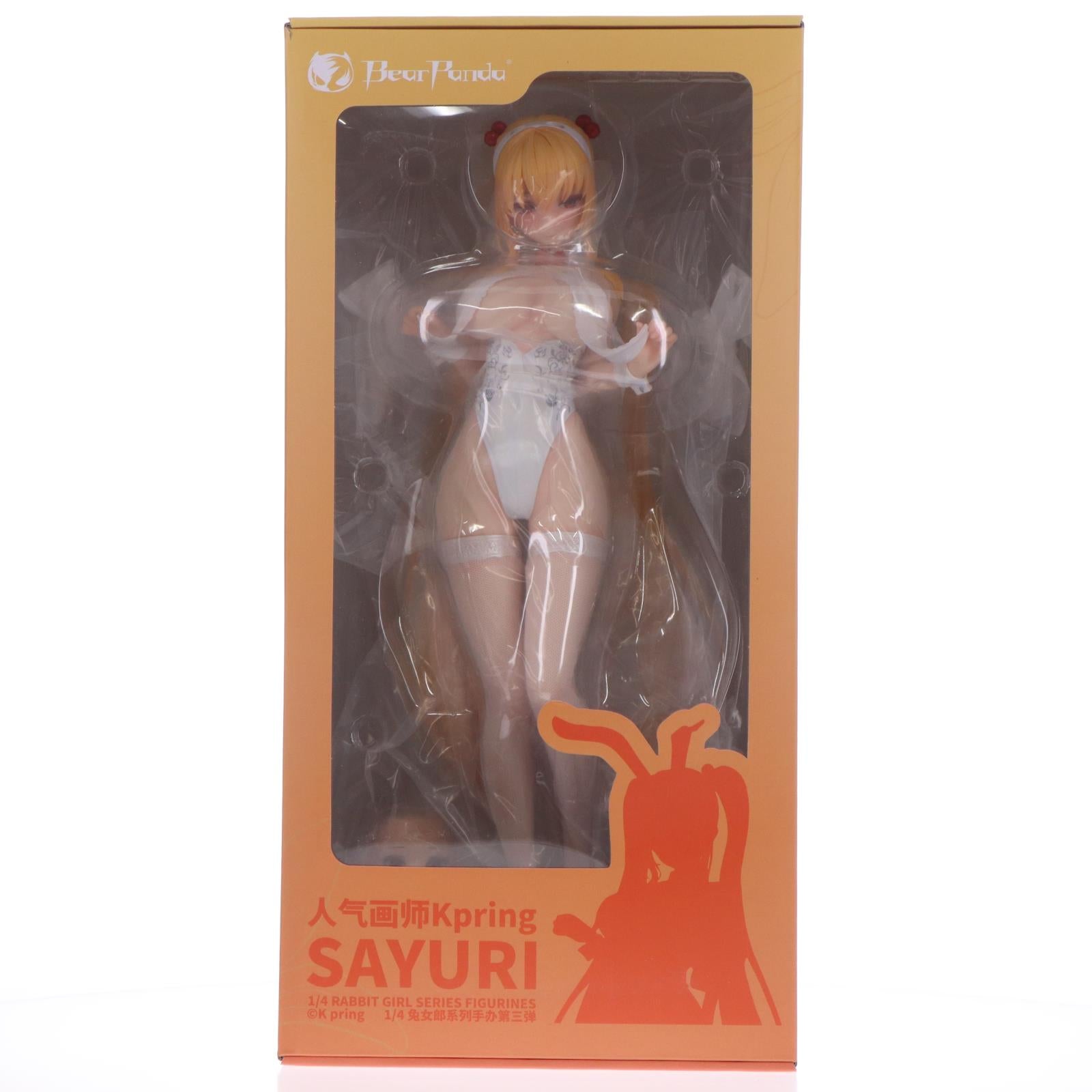 【中古即納】[FIG] 缶バッジ付属 BearPanda×K pring 小百合(さゆり) バニーガールVer. 1/4 完成品 フィギュア BearPanda(ベアパンダ)(20250210)