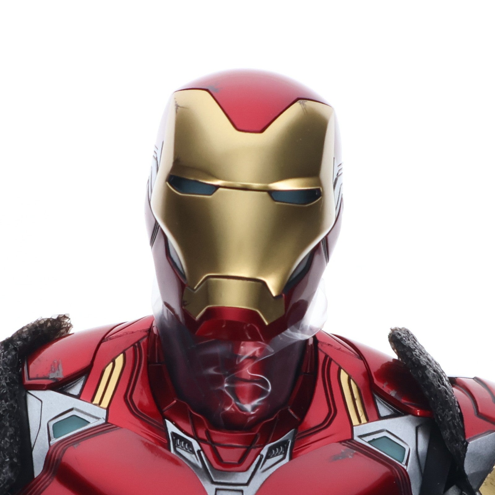 【中古即納】[FIG] ヴァリアントヘッド交換済 ムービー・マスターピース DIECAST アイアンマン・マーク85 アベンジャーズ/エンドゲーム 1/6 完成品 可動フィギュア(MM#528D30) ホットトイズ(20210123)