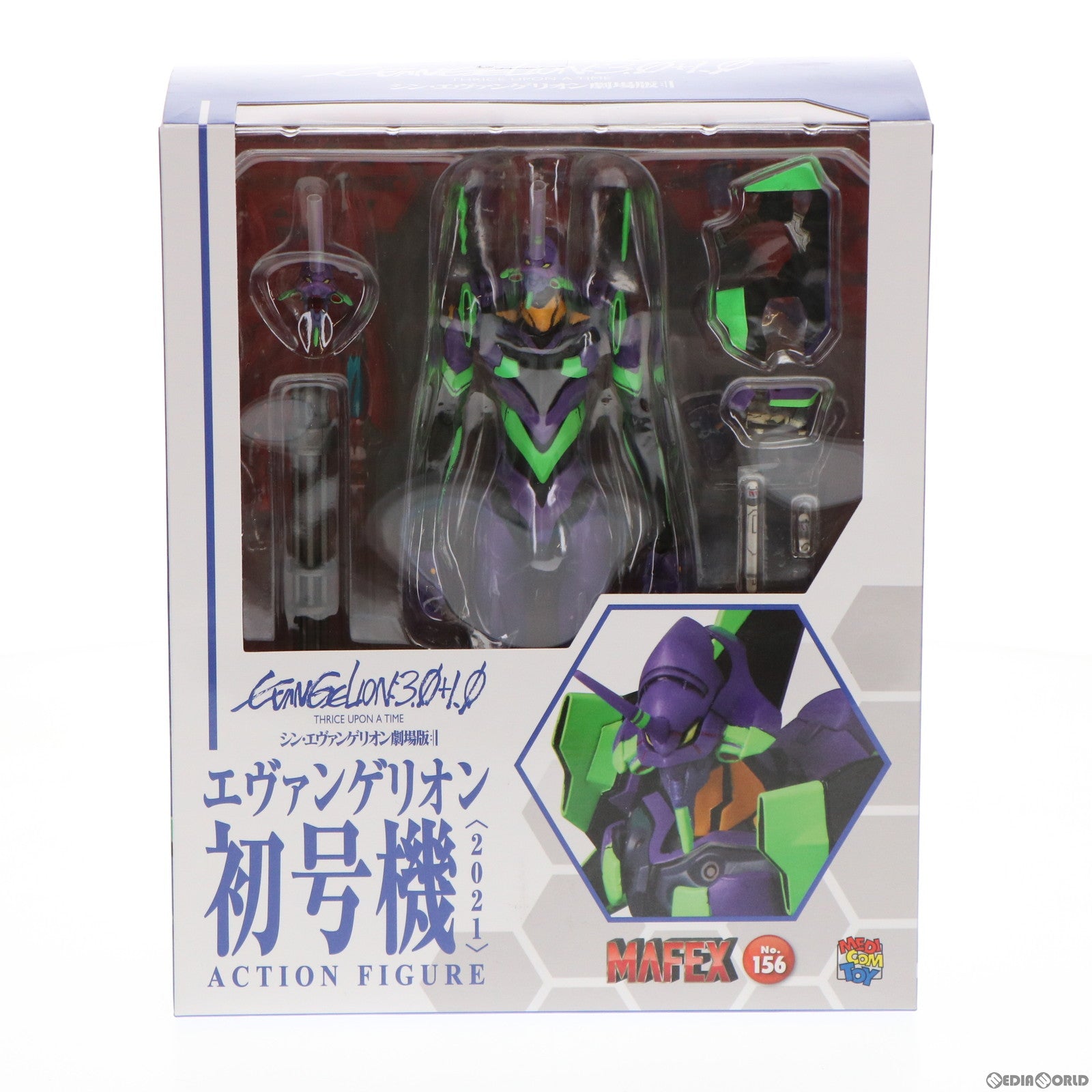【中古即納】[FIG] マフェックス No.156 MAFEX エヴァンゲリオン初号機(2021) シン・エヴァンゲリオン劇場版 完成品 可動フィギュア メディコム・トイ(20220206)