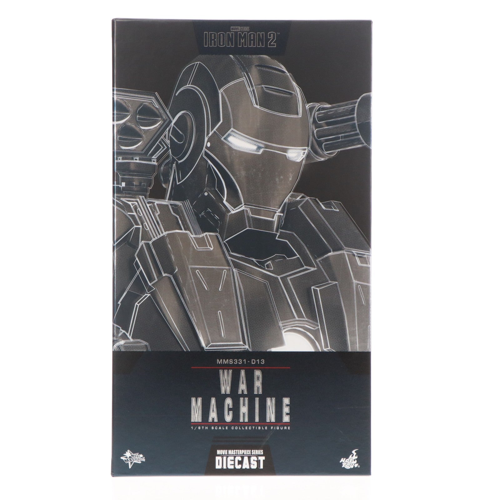【中古即納】[FIG] (再販) ムービー・マスターピース DIECAST ウォーマシン アイアンマン2 1/6 完成品 可動フィギュア(MMS331-D13) ホットトイズ(20221031)