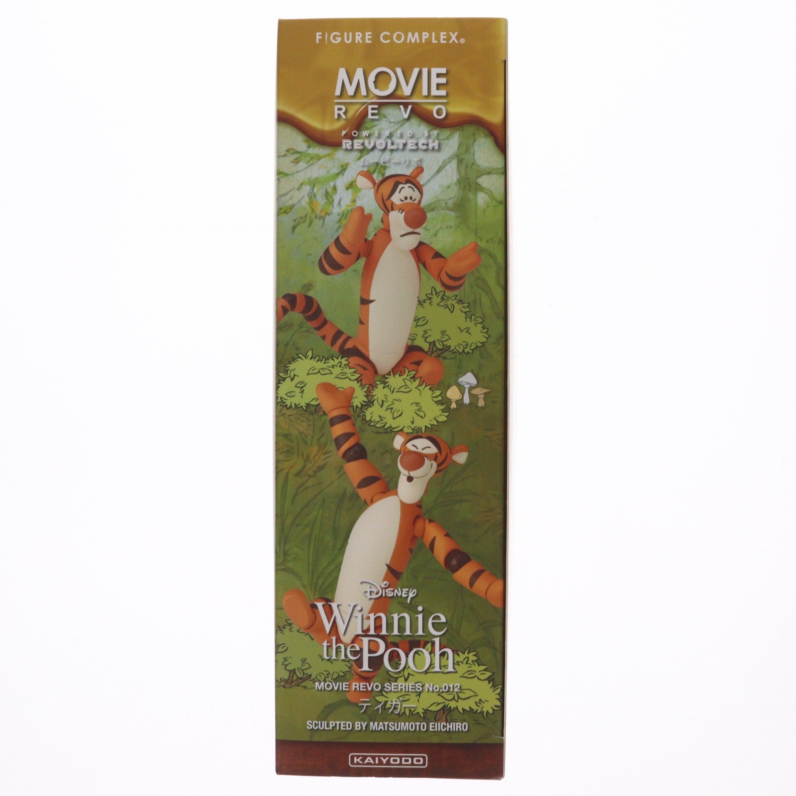 【中古即納】[FIG] フィギュアコンプレックス MOVIE REVO Series No.012 ティガー くまのプーさん Winnie the Pooh 完成品 可動フィギュア 海洋堂/ケンエレファント(20200730)