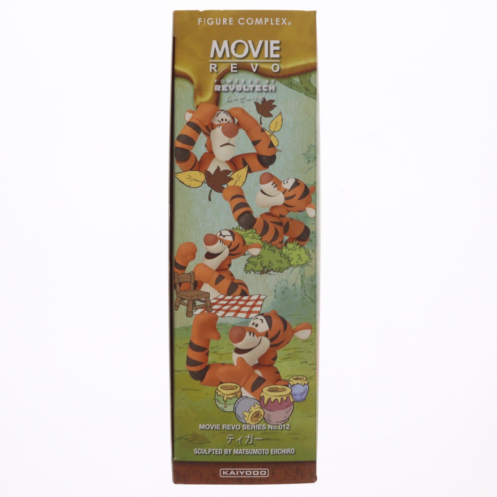 【中古即納】[FIG] フィギュアコンプレックス MOVIE REVO Series No.012 ティガー くまのプーさん Winnie the Pooh 完成品 可動フィギュア 海洋堂/ケンエレファント(20200730)