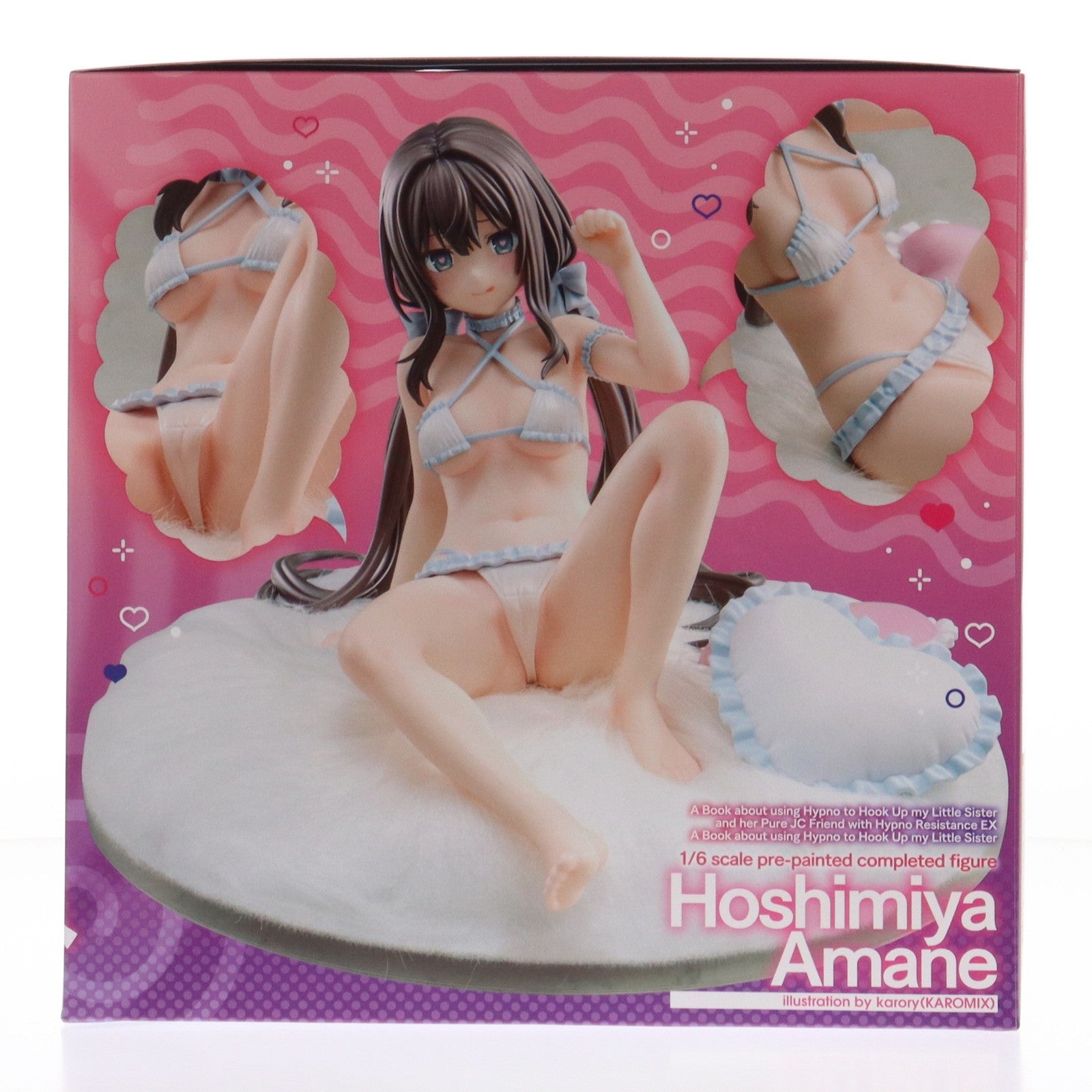 【中古即納】[FIG] 星宮あまね(ほしみやあまね) illustration by karory(KAROMIX) 妹と妹の親友で　　耐性EXの清楚JCと　　でイチャイチャする本 1/6 完成品 フィギュア 箱入り娘(20251231)