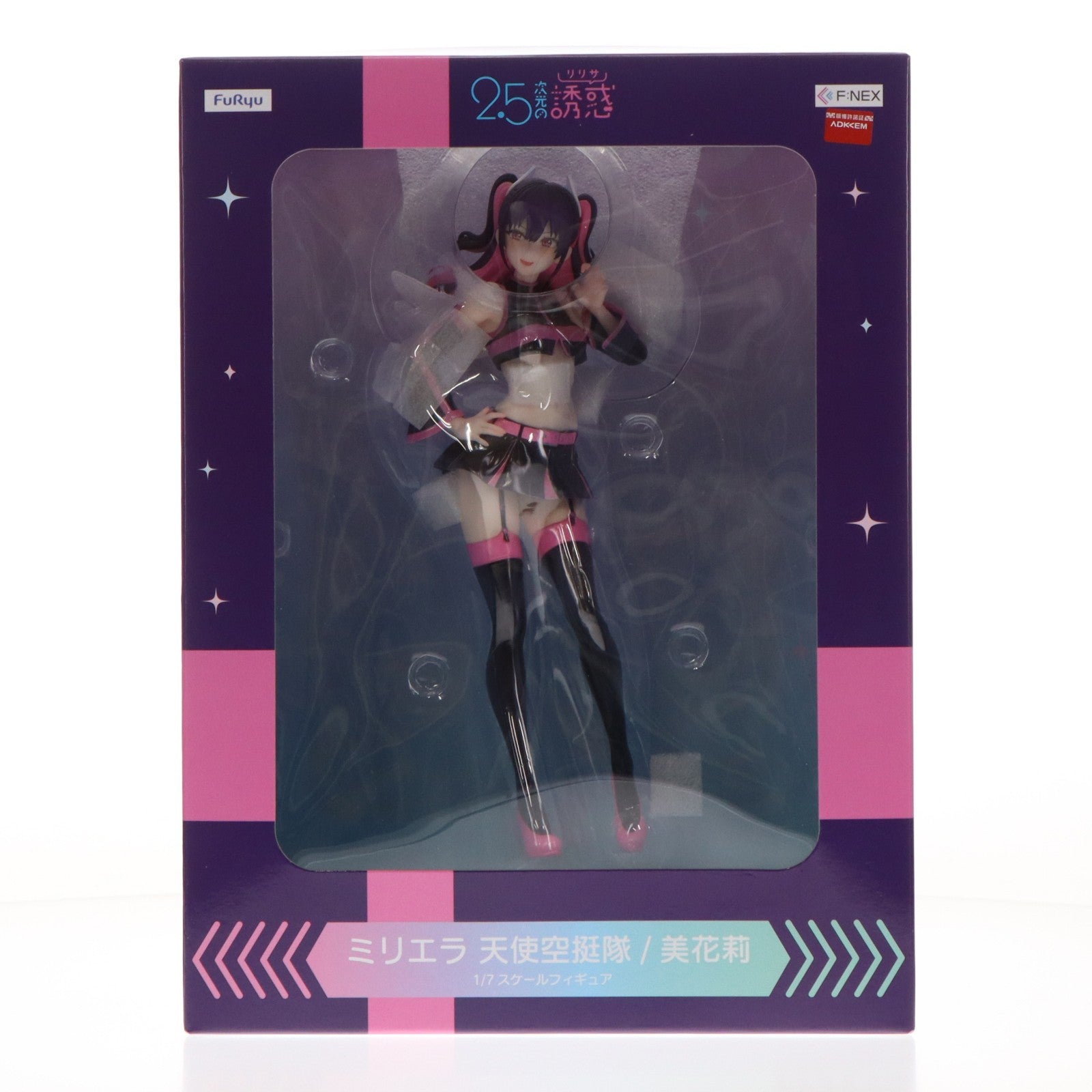 【中古即納】[FIG] ミリエラ 天使空挺隊/美花莉(みかり) 2.5次元の誘惑 1/7 完成品 フィギュア(AMU-FNX1137) フリュー(20251215)