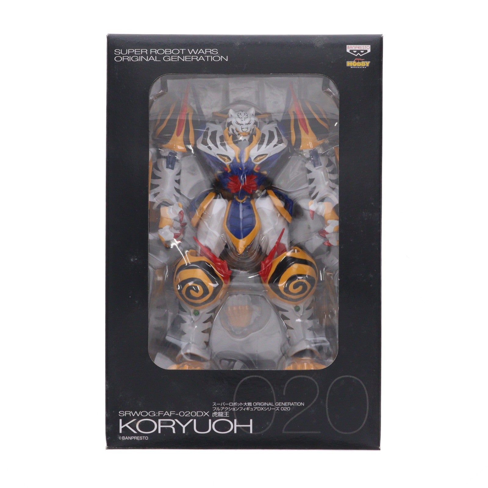 【中古即納】[FIG] 追加パーツ付属 フルアクションフィギュアDXシリーズ 020 虎龍王(こりゅうおう) スーパーロボット大戦OG 完成品 可動フィギュア(FAF-020DX) 電撃ホビーマガジン誌上限定 バンプレスト(20060731)