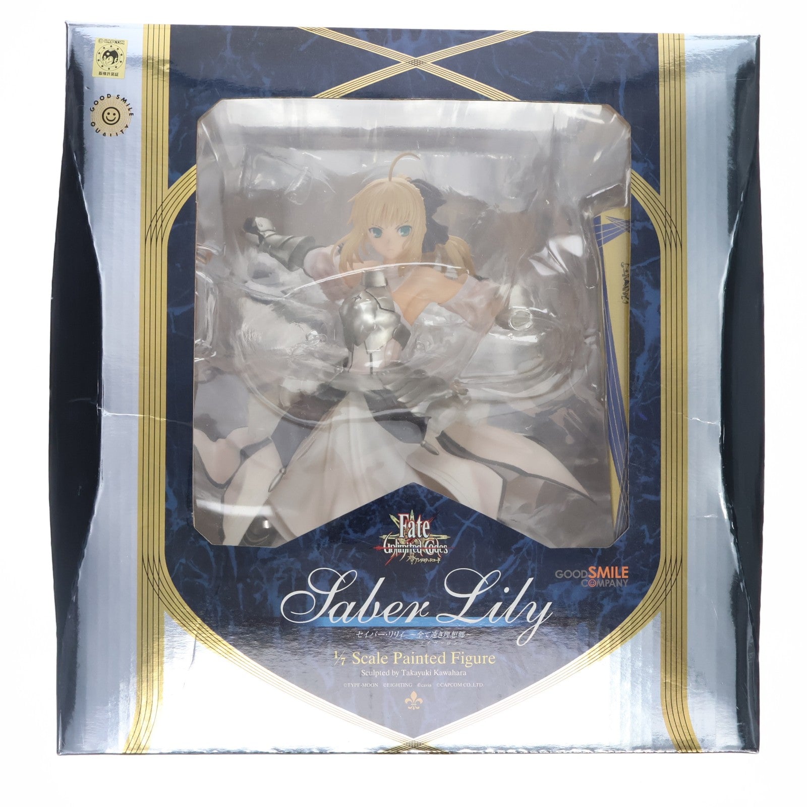 【中古即納】[FIG] セイバー・リリィ ～全て遠き理想郷(アヴァロン)～ Fate/unlimited codes(フェイト/アンリミテッドコード) 1/7 完成品 フィギュア グッドスマイルカンパニー(20120117)