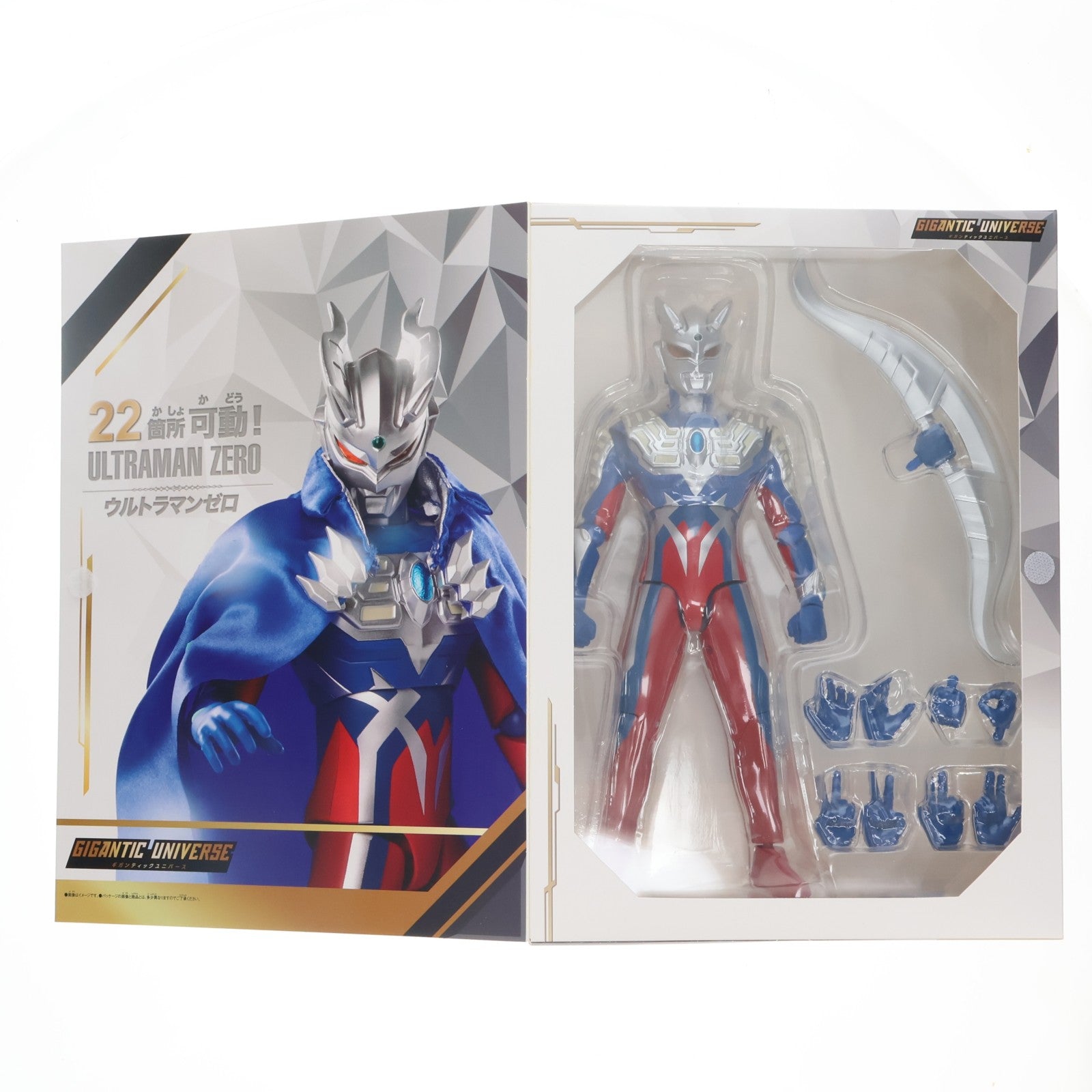 【中古即納】[FIG] ギガンティックユニバース ウルトラマンゼロ ウルトラゼロマントセット 大怪獣バトル ウルトラ銀河伝説 THE MOVIE 完成品 可動フィギュア バンダイ(20241116)