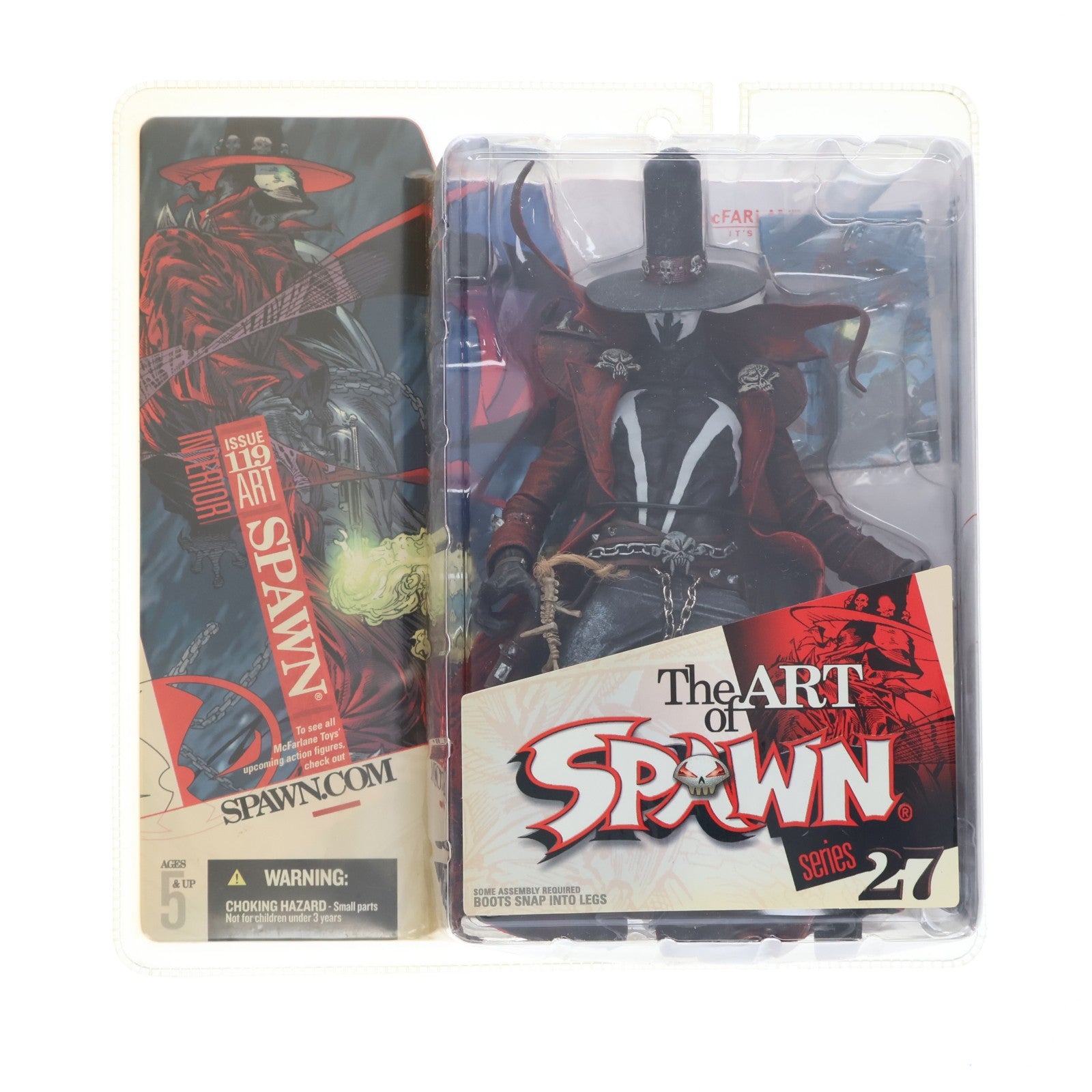 【中古即納】[FIG] SPAWN ISSUE 119 INTERIOR ART(スポーン イシュー 119 インテリアアート) The ART of SPAWN(ザ・アート・オブ・スポーン) シリーズ27 完成品 可動フィギュア マクファーレン・トイズ(20051231)