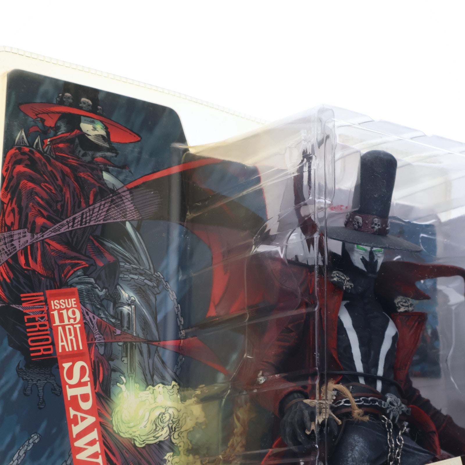 【中古即納】[FIG] SPAWN ISSUE 119 INTERIOR ART(スポーン イシュー 119 インテリアアート) The ART of SPAWN(ザ・アート・オブ・スポーン) シリーズ27 完成品 可動フィギュア マクファーレン・トイズ(20051231)