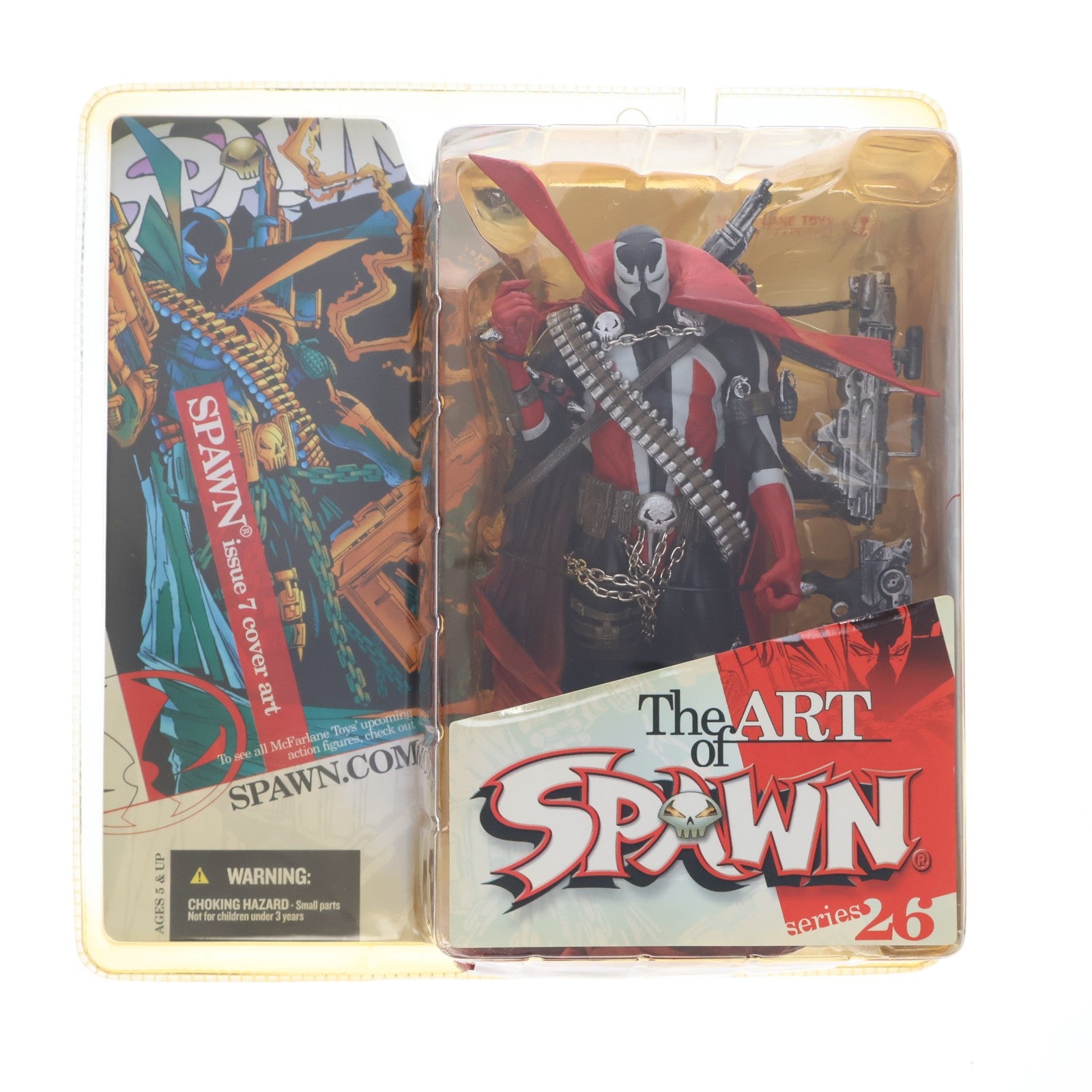 【中古即納】[FIG] SPAWN ISSUE 7 COVER ART(スポーン イシュー 7 カバーアート) The ART of SPAWN(ザ・アート・オブ・スポーン) シリーズ26 完成品 可動フィギュア マクファーレン・トイズ(20041231)