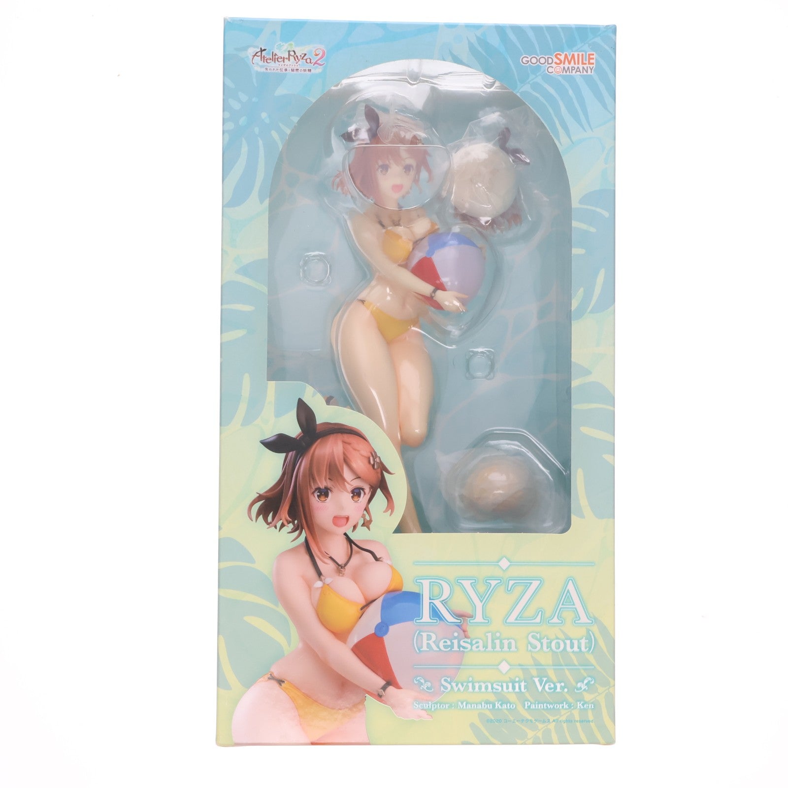 【中古即納】[FIG] ライザ(ライザリン・シュタウト) 水着Ver. ライザのアトリエ2 ～失われた伝承と秘密の妖精～ 1/7 完成品 フィギュア グッドスマイルカンパニー(20221201)