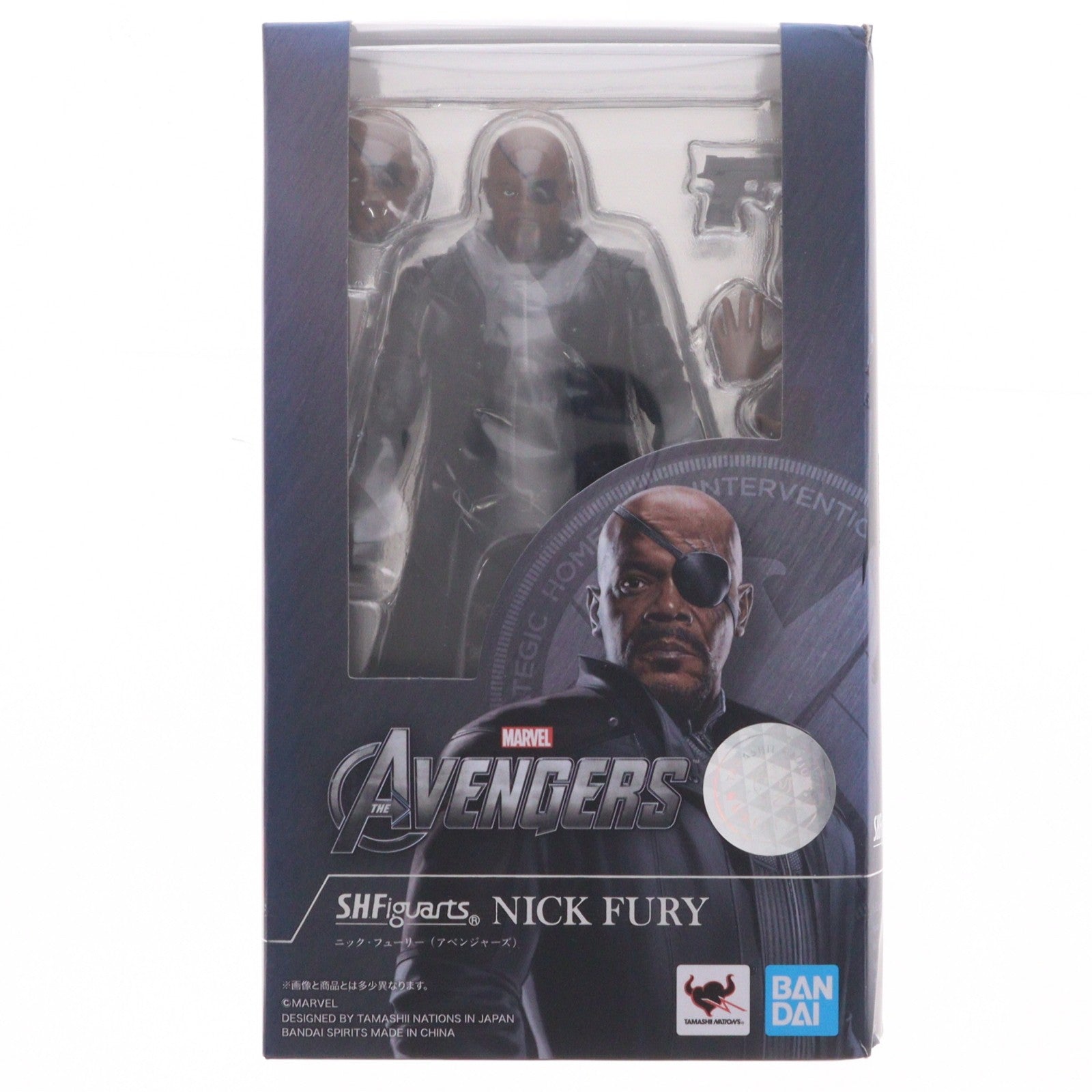 【中古即納】[FIG] S.H.Figuarts(フィギュアーツ) ニック・フューリー(アベンジャーズ) 完成品 可動フィギュア バンダイスピリッツ(20210327)