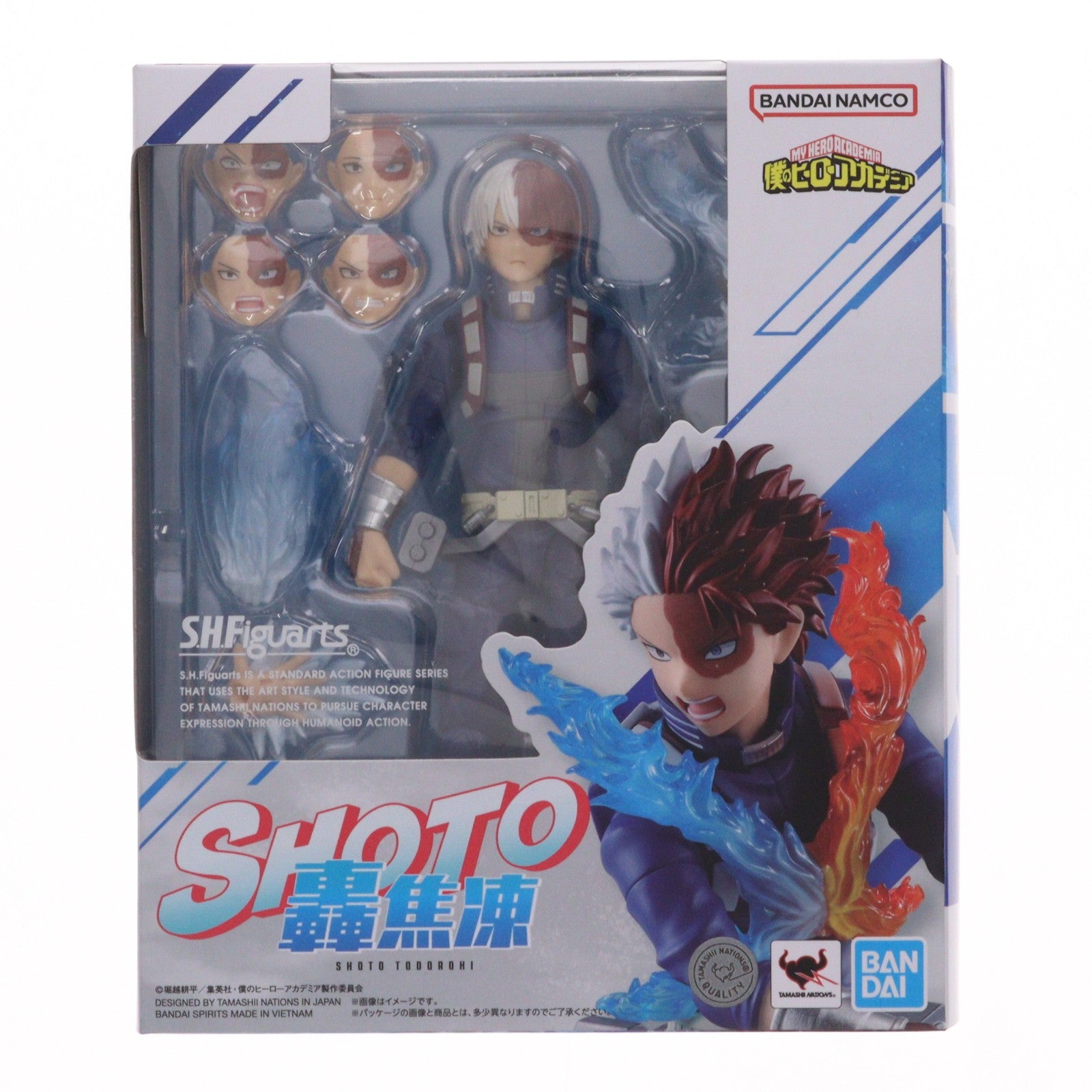 【中古即納】[FIG] S.H.Figuarts(フィギュアーツ) 轟焦凍(とどろきしょうと) 僕のヒーローアカデミア 完成品 可動フィギュア バンダイスピリッツ(20250621)