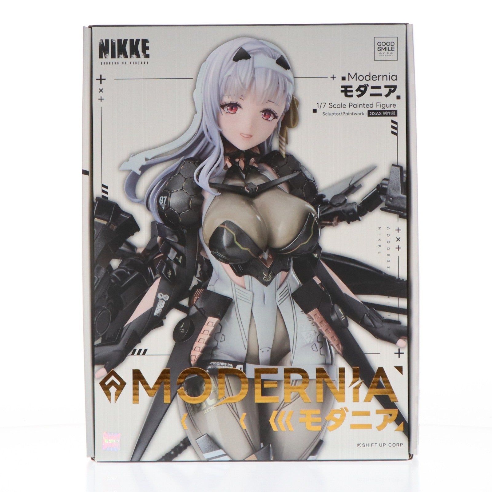 【中古即納】[FIG] グッドスマイルカンパニー公式ショップ特典付属 モダニア 勝利の女神:NIKKE(ニケ) 1/7 完成品 フィギュア グッドスマイルアーツ上海(20260305)