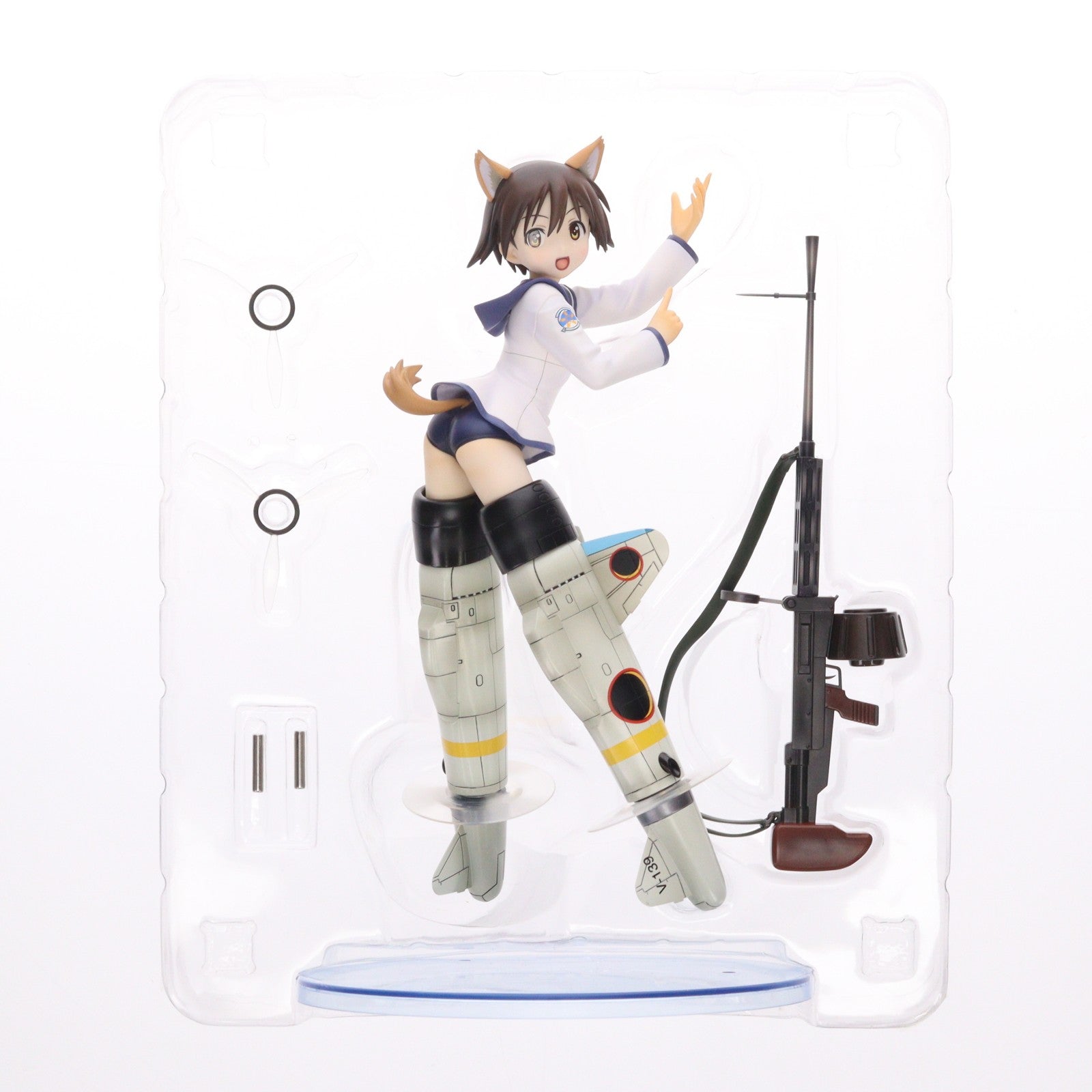 【中古即納】[FIG] 宮藤芳佳(みやふじよしか) ストライクウィッチーズ 1/8 完成品 フィギュア アルター(20100709)