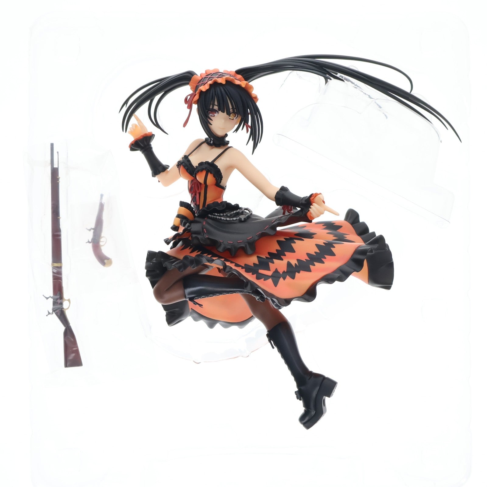 【中古即納】[FIG] (再販) 時崎狂三(ときさきくるみ) デ-ト・ア・ライブII 1/7 完成品 フィギュア(AX-0168) アルファマックス(20190719)