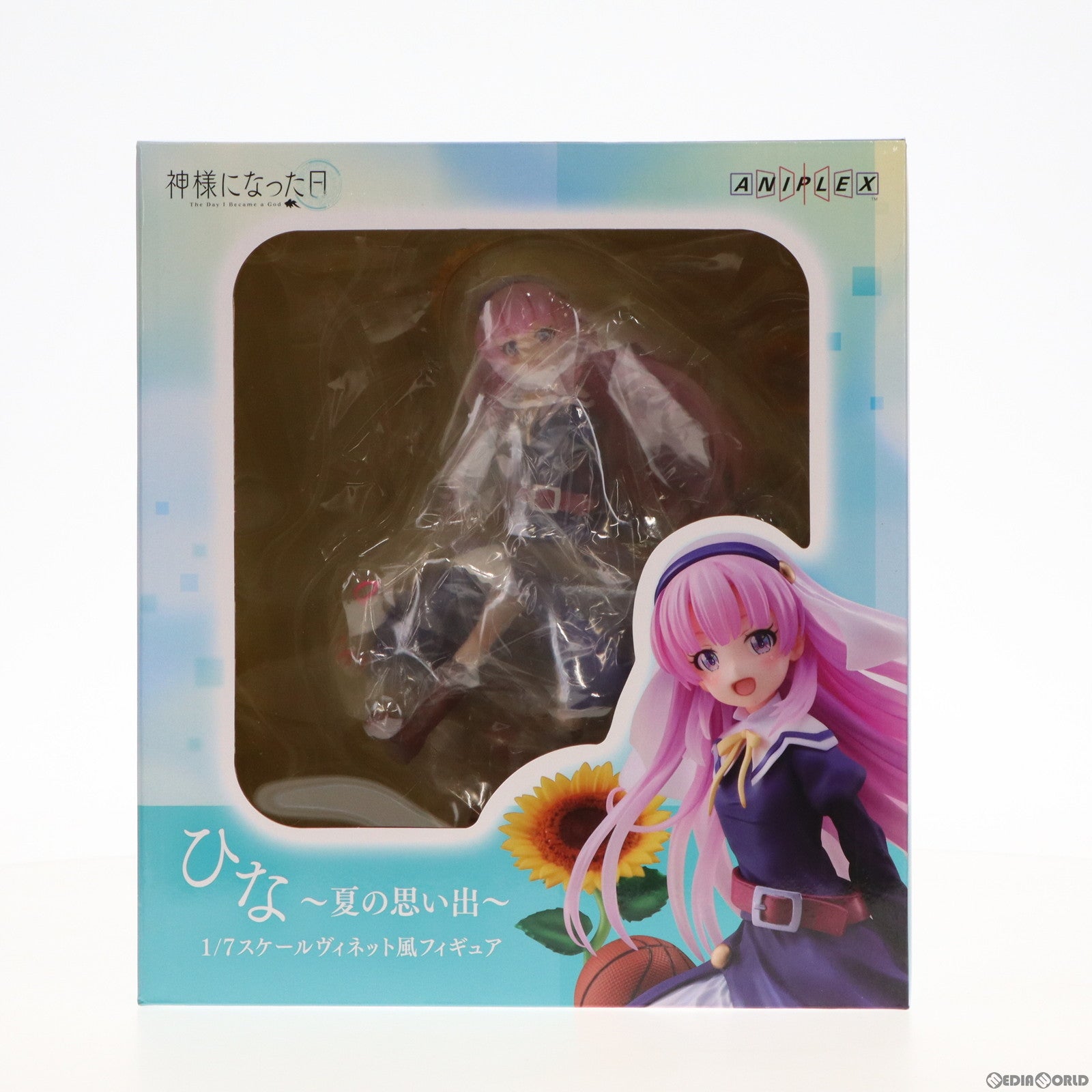 【中古即納】[FIG] ANIPLEX+限定 ひな ～夏の思い出～ 神様になった日 1/7 完成品 ヴィネット風フィギュア(MD20-0140001) アニプレックス(20210831)