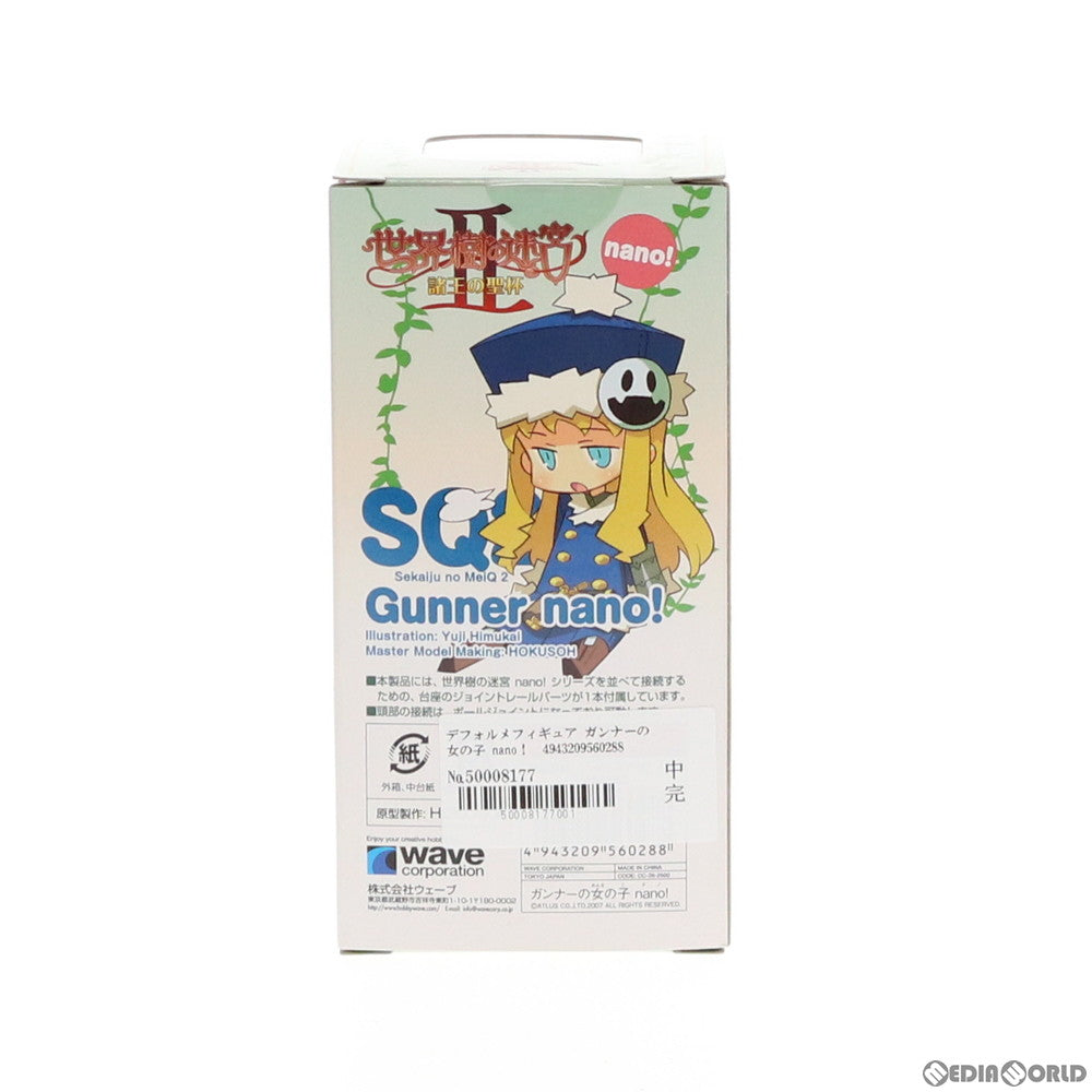 【中古即納】[FIG] ガンナーの女の子 nano! 世界樹の迷宮II 諸王の聖杯 完成品 フィギュア ウェーブ(WAVE)(20100129)