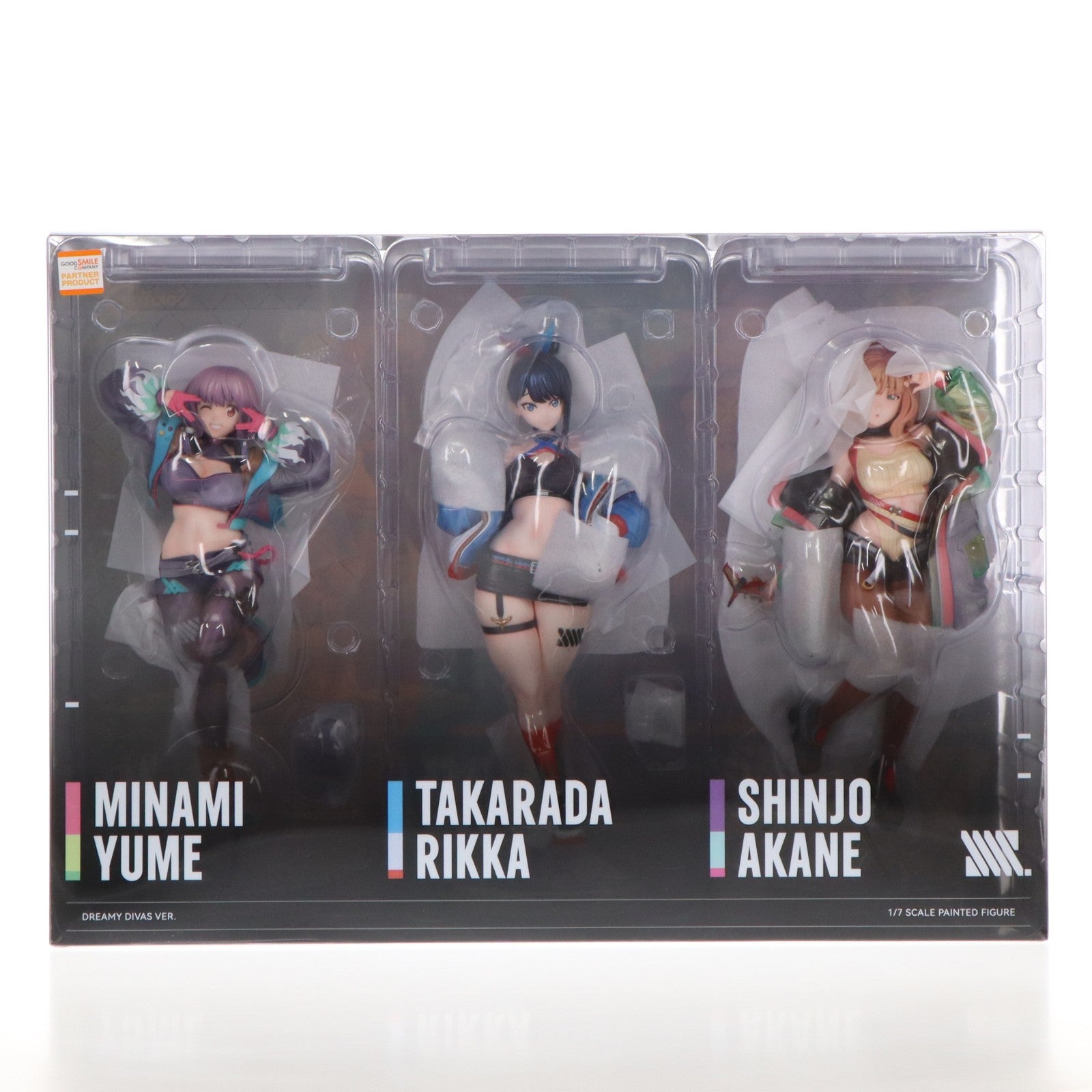 【中古即納】[FIG] カード3枚付属 「グリッドマン ユニバース」 Dreamy Divas Ver.フィギュア セット 劇場版『グリッドマン ユニバース』 1/7 完成品 フィギュア Solarain(ソラレーン)(20251220)