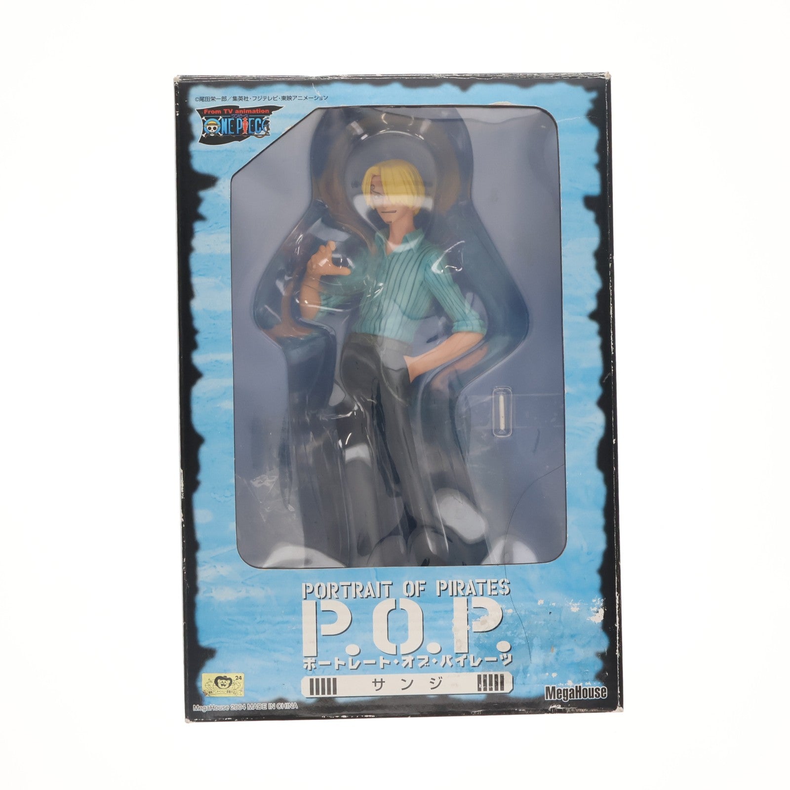 【中古即納】[FIG] Portrait.Of.Pirates P.O.P ワンピースシリーズII サンジ ONE PIECE(ワンピース) 1/8 完成品 フィギュア メガハウス(20041031)