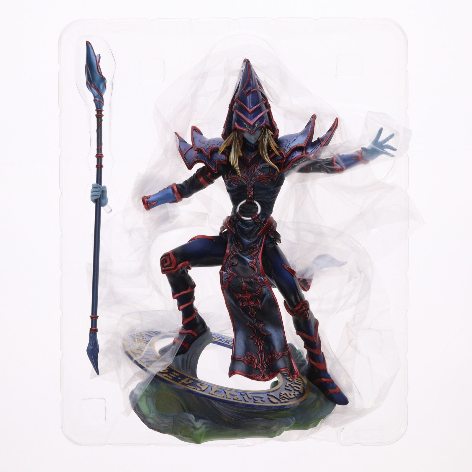 【中古即納】[FIG] ART WORKS MONSTERS ブラック・マジシャン 遊☆戯☆王デュエルモンスターズ 完成品 フィギュア プレミアムバンダイ&オンラインショップ限定 メガハウス(20220731)