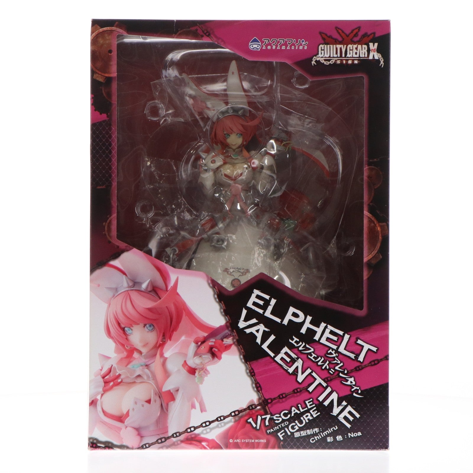 【中古即納】[FIG] エルフェルト=ヴァレンタイン GUILTY GEAR Xrd -SIGN-(ギルティギア イグザード サイン) 1/7 完成品 フィギュア アクアマリン(20191222)