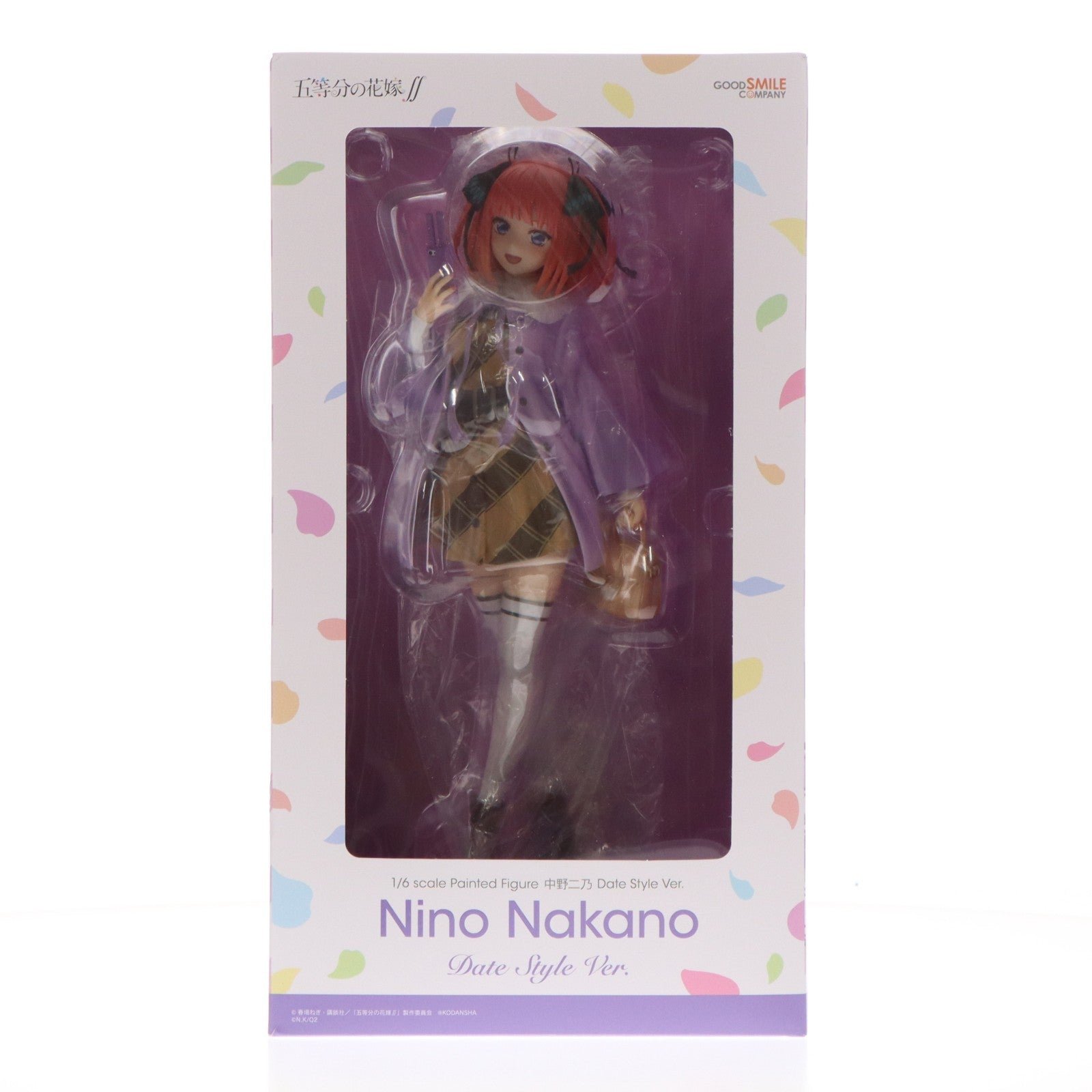 【中古即納】[FIG] 中野二乃(なかのにの) Date Style Ver. 五等分の花嫁∬ 1/6 完成品 フィギュア グッドスマイルカンパニー(20230824)