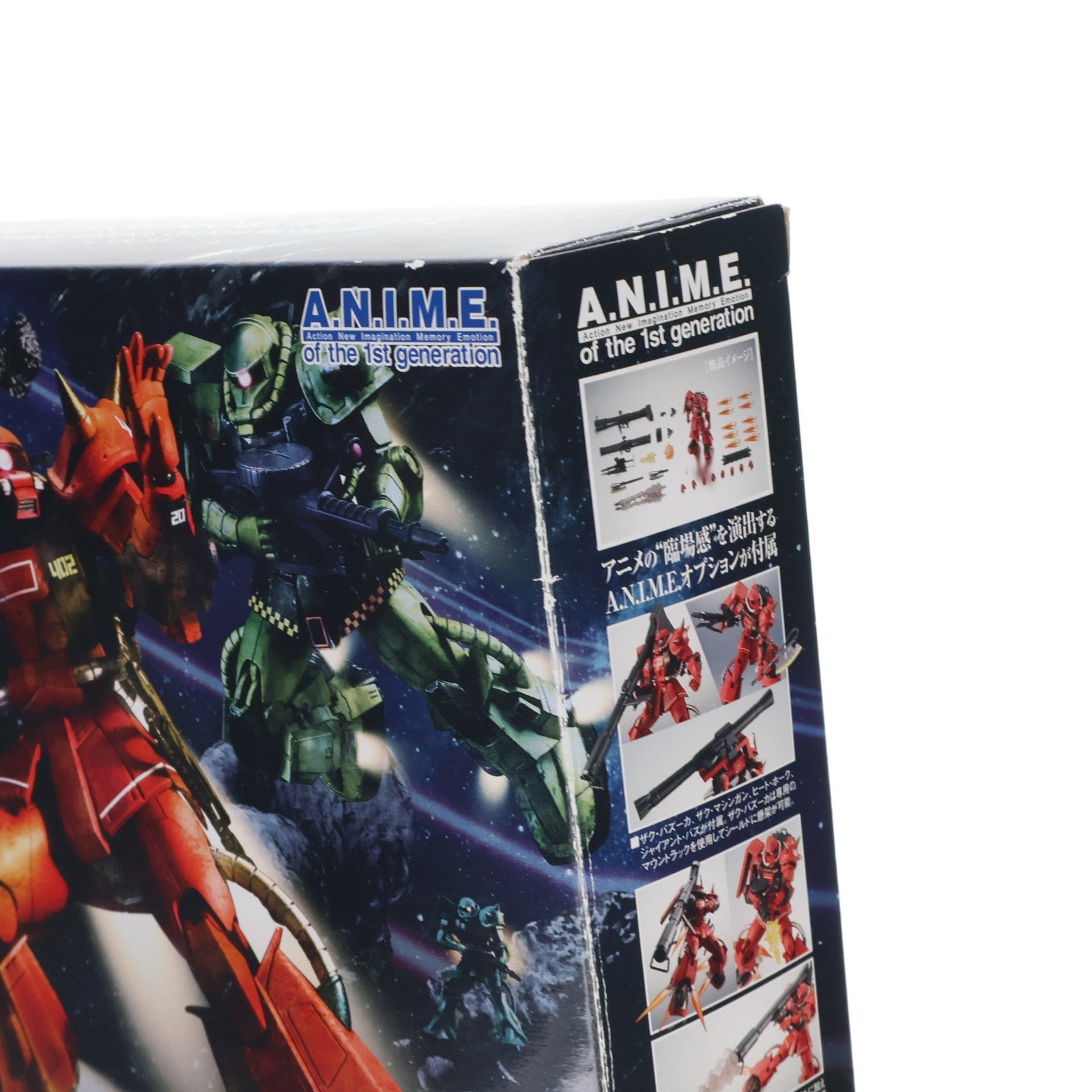 【中古即納】[FIG] ROBOT魂(SIDE MS) MS-06R-2 ジョニー・ライデン専用高機動型ザクII ver. A.N.I.M.E. 機動戦士ガンダムMSV(モビルスーツバリエーション) 完成品 可動フィギュア バンダイスピリッツ(20200718)