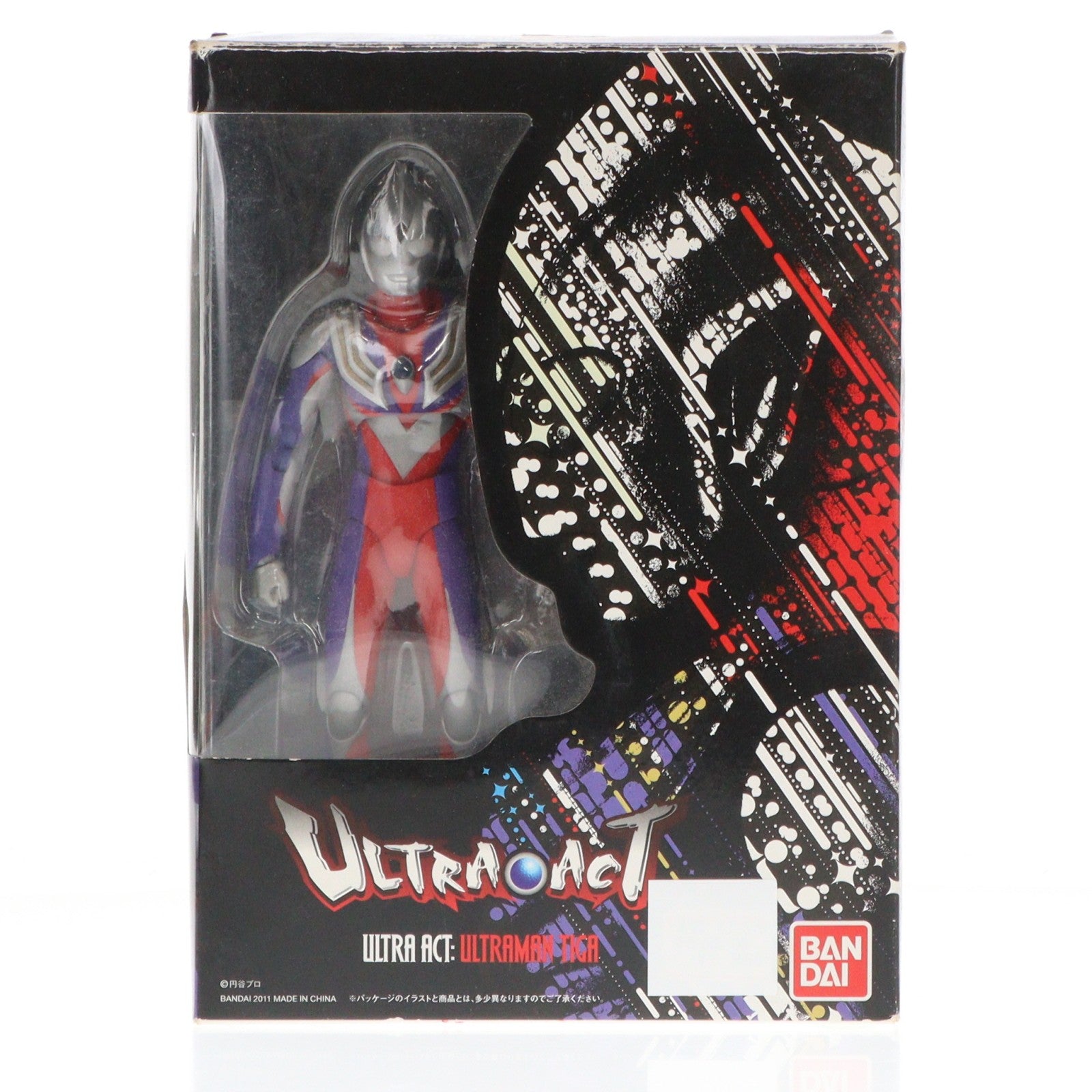 【中古即納】[FIG] ULTRA-ACT(ウルトラアクト) ウルトラマンティガ マルチタイプ(2011年版) 完成品 可動フィギュア バンダイ(20110326)