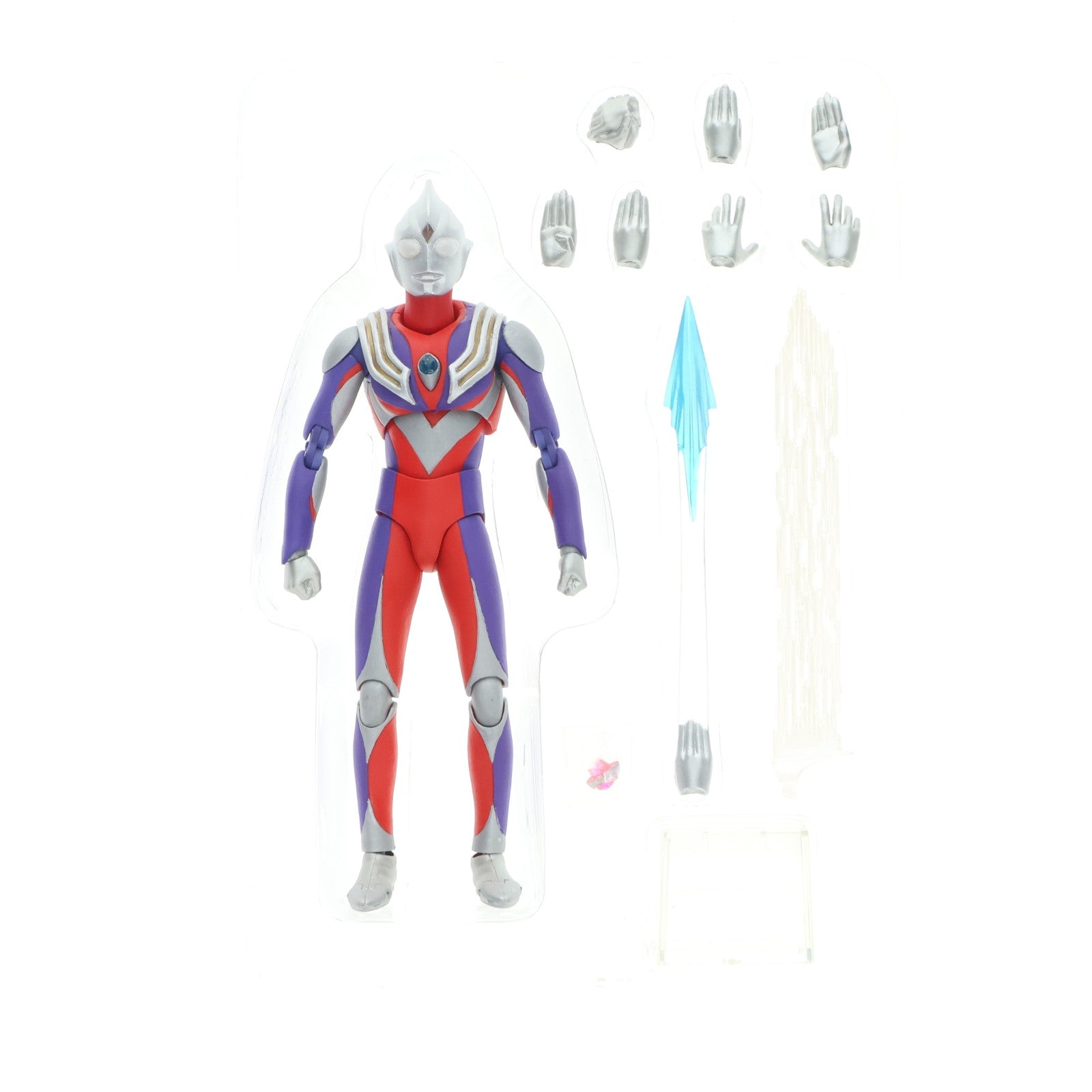 【中古即納】[FIG] ULTRA-ACT(ウルトラアクト) ウルトラマンティガ マルチタイプ(2011年版) 完成品 可動フィギュア バンダイ(20110326)