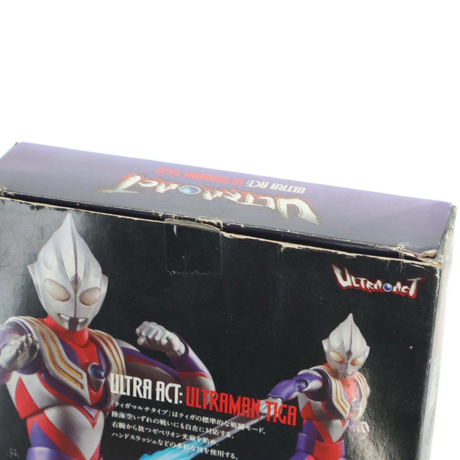 【中古即納】[FIG] ULTRA-ACT(ウルトラアクト) ウルトラマンティガ マルチタイプ(2011年版) 完成品 可動フィギュア バンダイ(20110326)