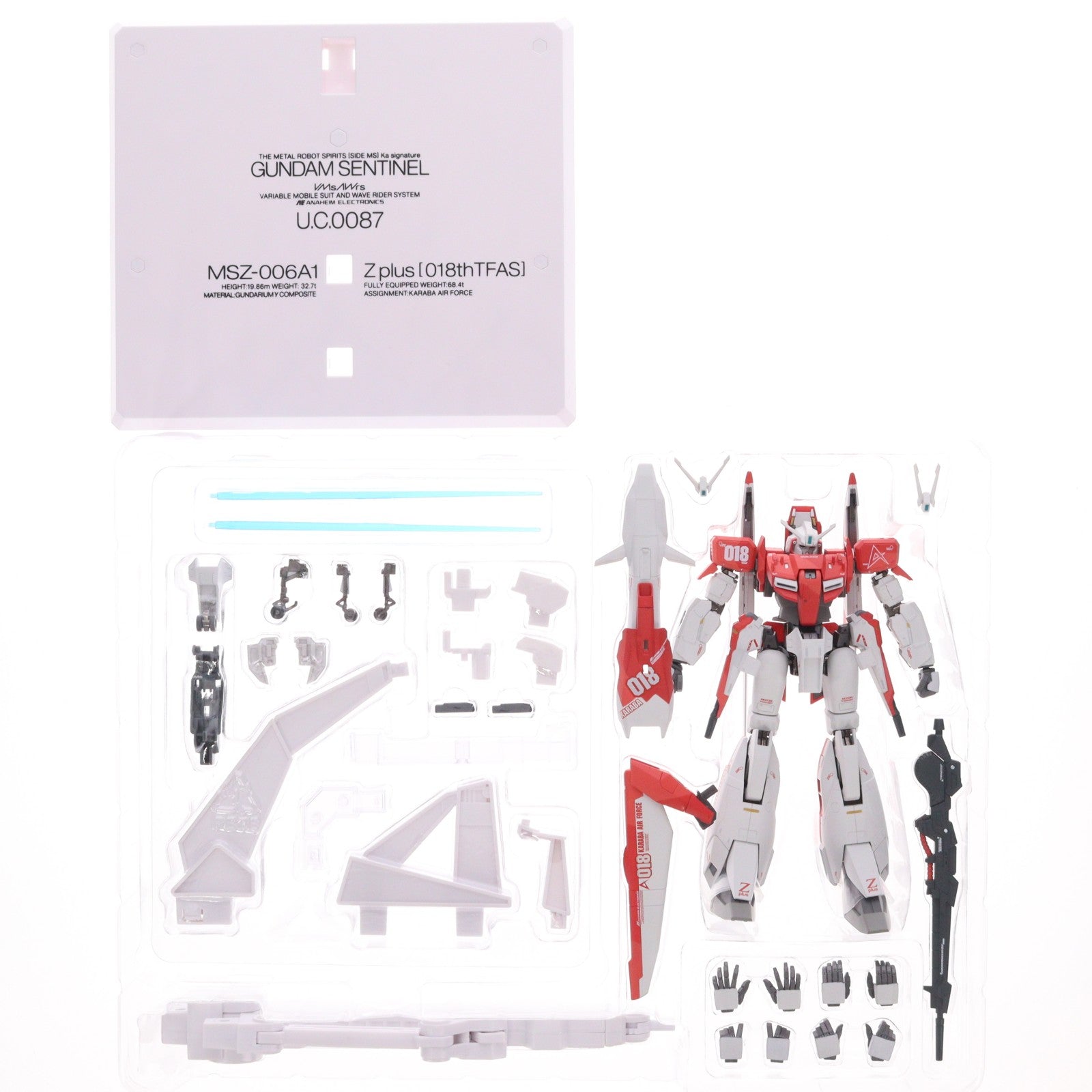 【中古即納】[FIG] 魂ウェブ商店限定 METAL ROBOT魂(Ka signature)(SIDE MS) ゼータプラス A1(テスト機イメージカラー) ガンダム・センチネル 完成品 可動フィギュア バンダイスピリッツ(20260316)