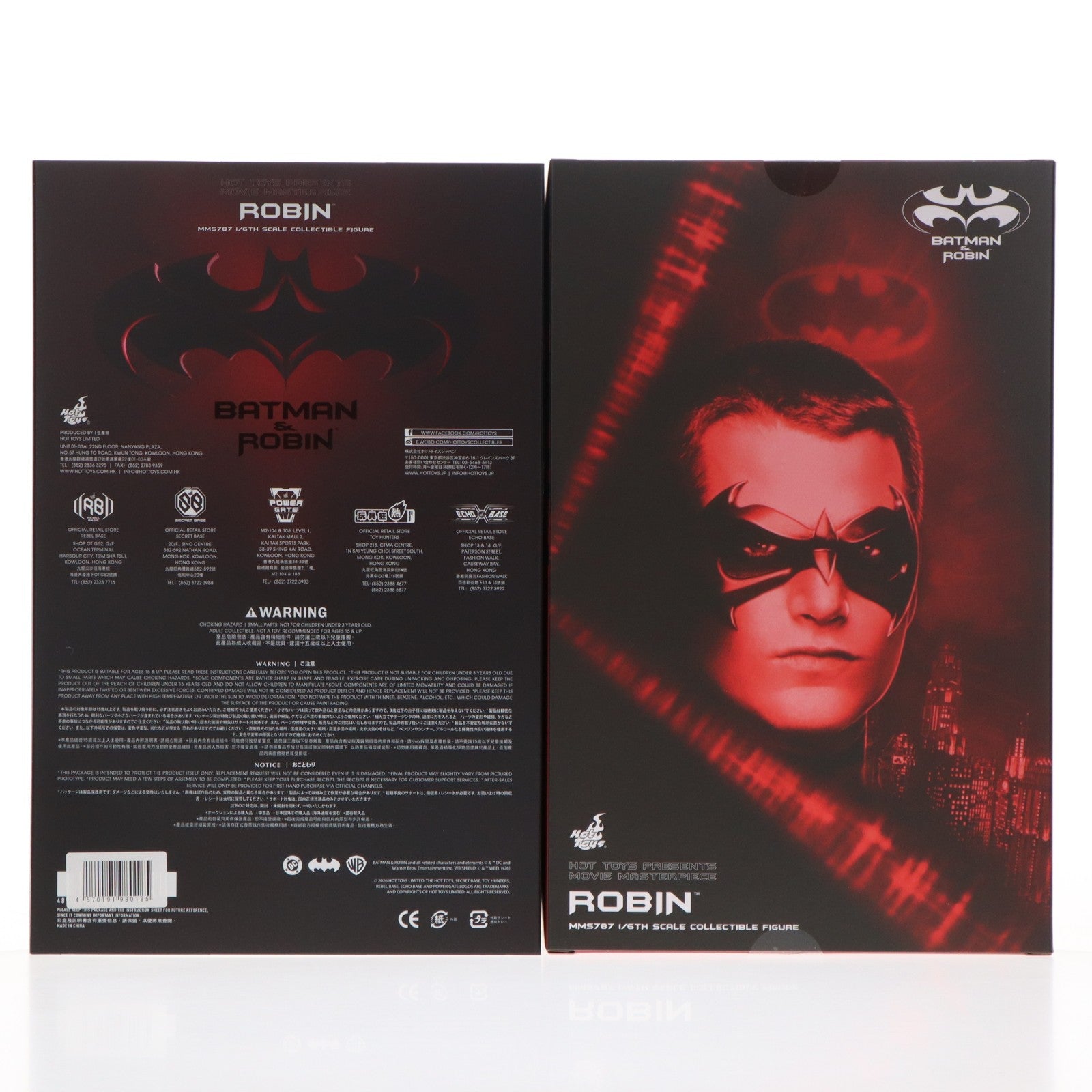 【中古即納】[FIG] ムービー・マスターピース ロビン バットマン&ロビン Mr.フリーズの逆襲 1/6 完成品 可動フィギュア(MM#787) ホットトイズ(20260131)