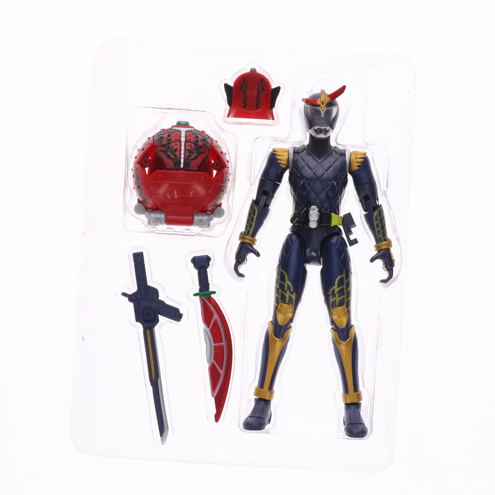 【中古即納】[FIG] プレミアムバンダイ限定 アームズチェンジシリーズ AC PB01 仮面ライダー武神鎧武 ブラッドオレンジアームズ 仮面ライダー鎧武 完成品 可動フィギュア バンダイ(20140531)