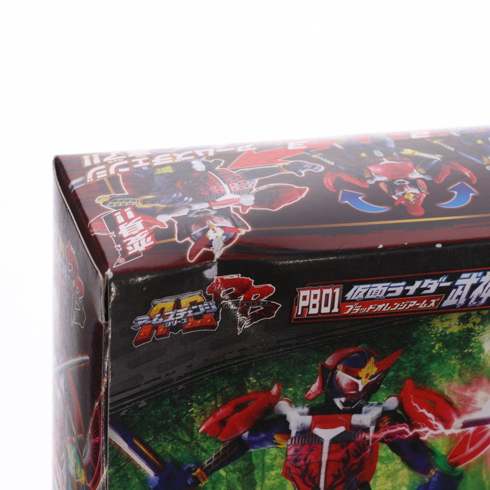 【中古即納】[FIG] プレミアムバンダイ限定 アームズチェンジシリーズ AC PB01 仮面ライダー武神鎧武 ブラッドオレンジアームズ 仮面ライダー鎧武 完成品 可動フィギュア バンダイ(20140531)