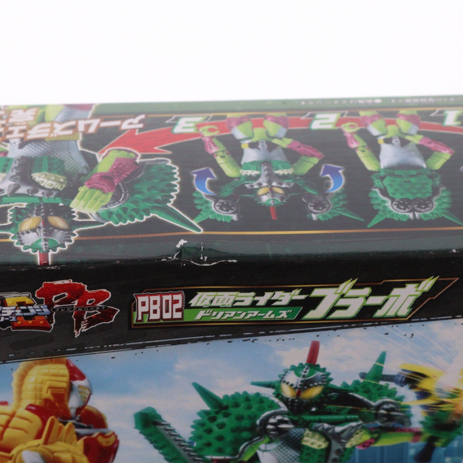 【中古即納】[FIG] プレミアムバンダイ限定 アームズチェンジシリーズ AC PB02 仮面ライダーブラーボ ドリアンアームズ 仮面ライダー鎧武 完成品 可動フィギュア バンダイ(20140716)