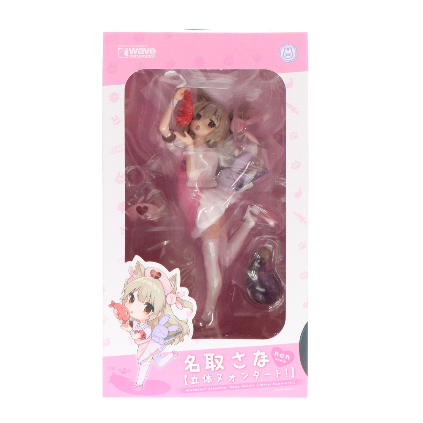 【中古即納】[FIG] ドリームテック 名取さな【立体ヌォンタート!】 完成品 フィギュア(DT-176) ウェーブ(WAVE)(20210425)