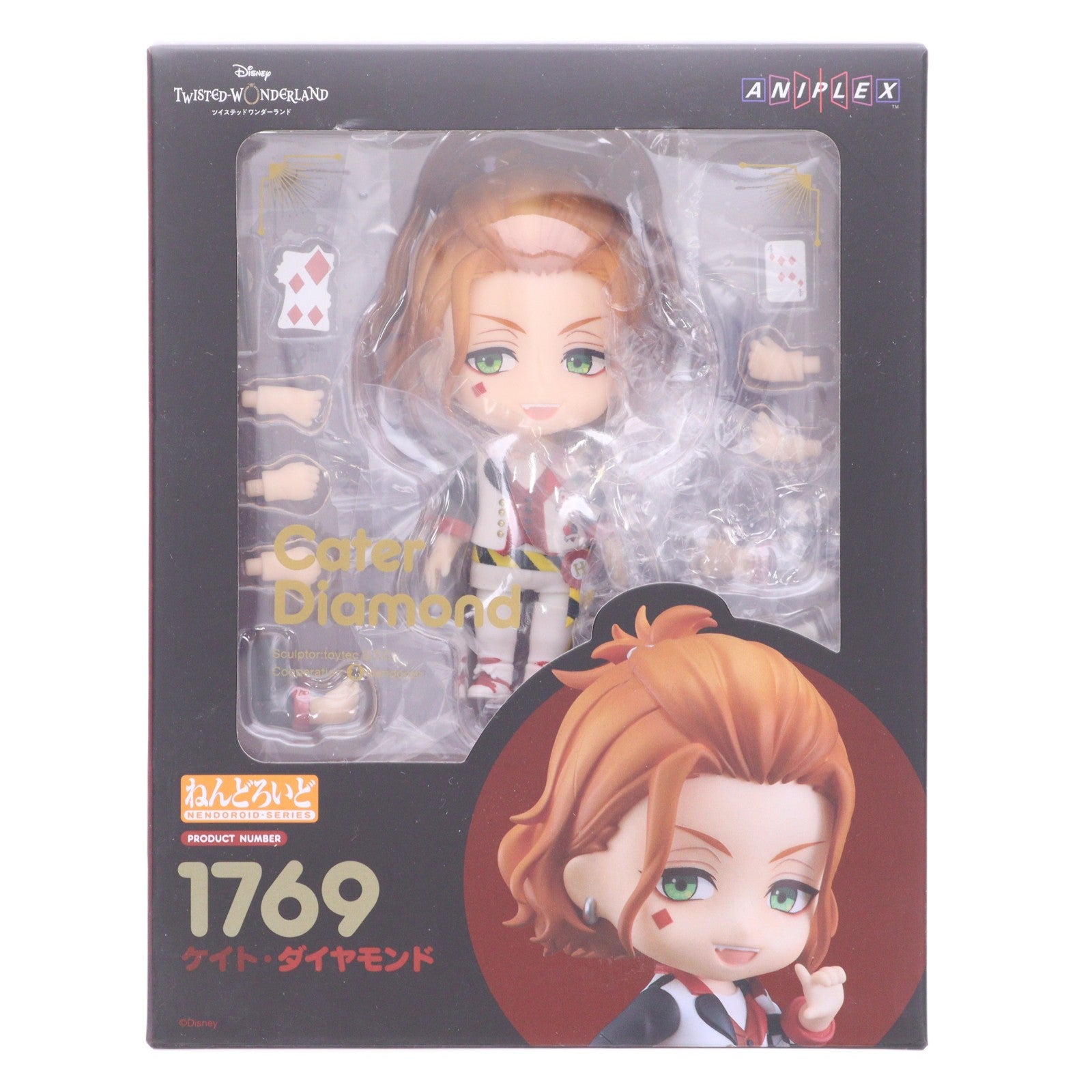 【中古即納】[FIG] GOODSMILE ONLINE SHOP購入特典付属 ねんどろいど 1769 ケイト・ダイヤモンド ディズニー ツイステッドワンダーランド 完成品 可動フィギュア アニプレックス(20220731)
