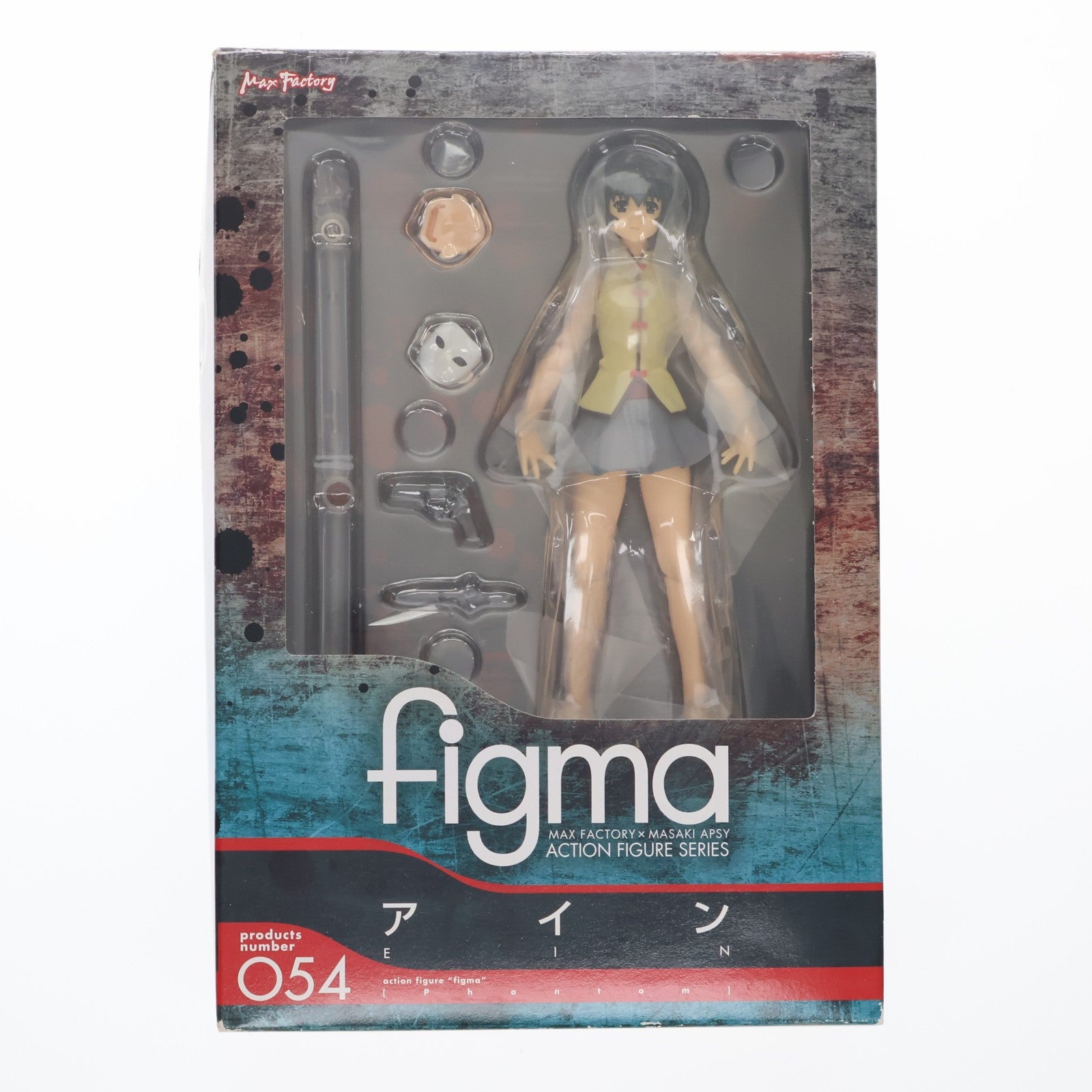 【中古即納】[FIG] figma(フィグマ) 054 アイン Phantom ～Requiem for the Phantom～ 完成品 可動フィギュア マックスファクトリー(20100202)