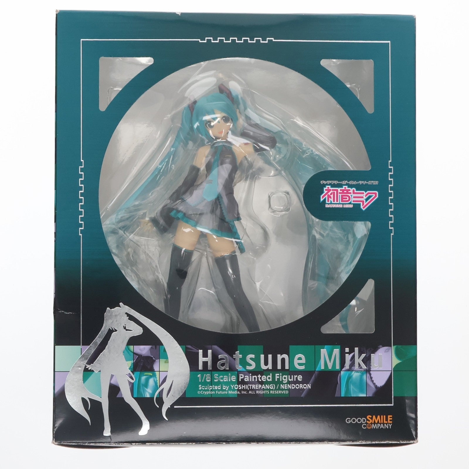 【中古即納】[FIG] 初音ミク キャラクター・ボーカル・シリーズ01 1/8 完成品 フィギュア グッドスマイルカンパニー(20110719)
