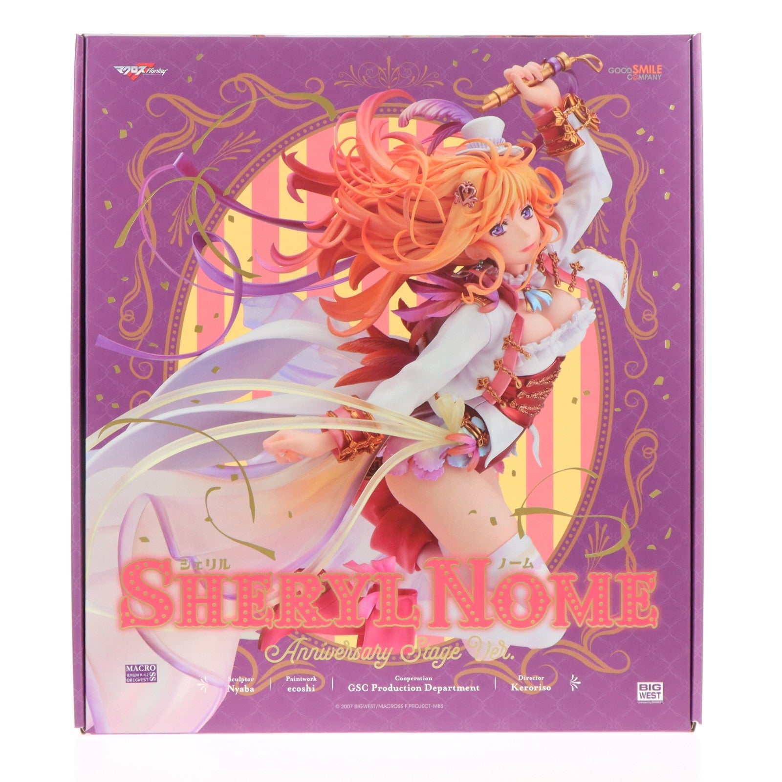 【中古即納】[FIG] シェリル・ノーム ～ Anniversary Stage Ver. ～ マクロスF(フロンティア) 1/7 完成品 フィギュア グッドスマイルカンパニー(20240529)