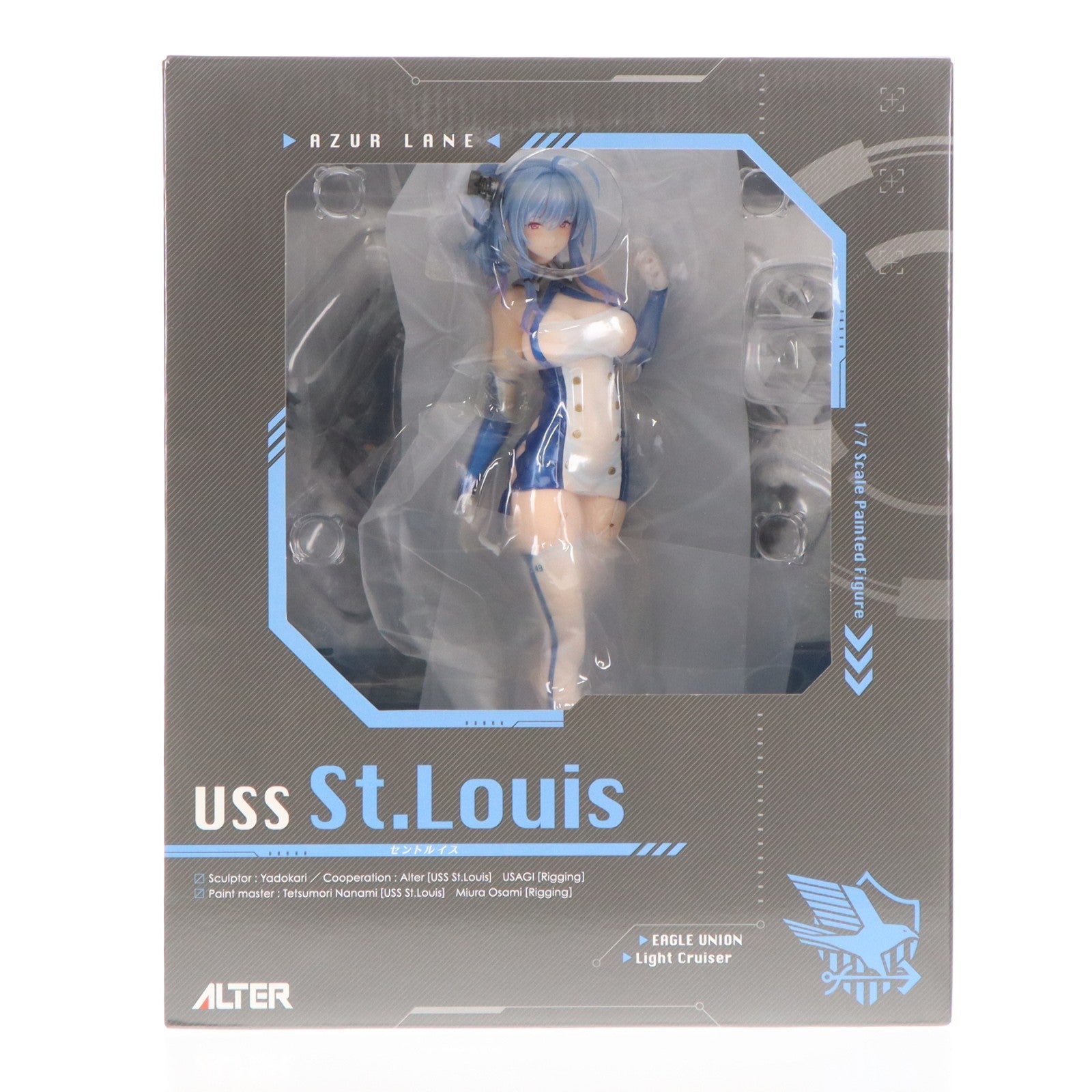 【中古即納】[FIG] 初期不良対応済み セントルイス アズールレーン 1/7 完成品 フィギュア アルター(20220306)