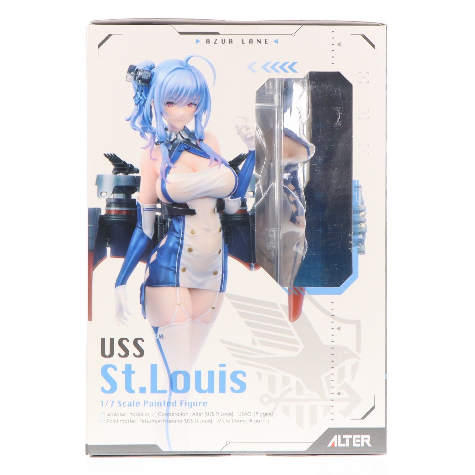【中古即納】[FIG] 初期不良対応済み セントルイス アズールレーン 1/7 完成品 フィギュア アルター(20220306)