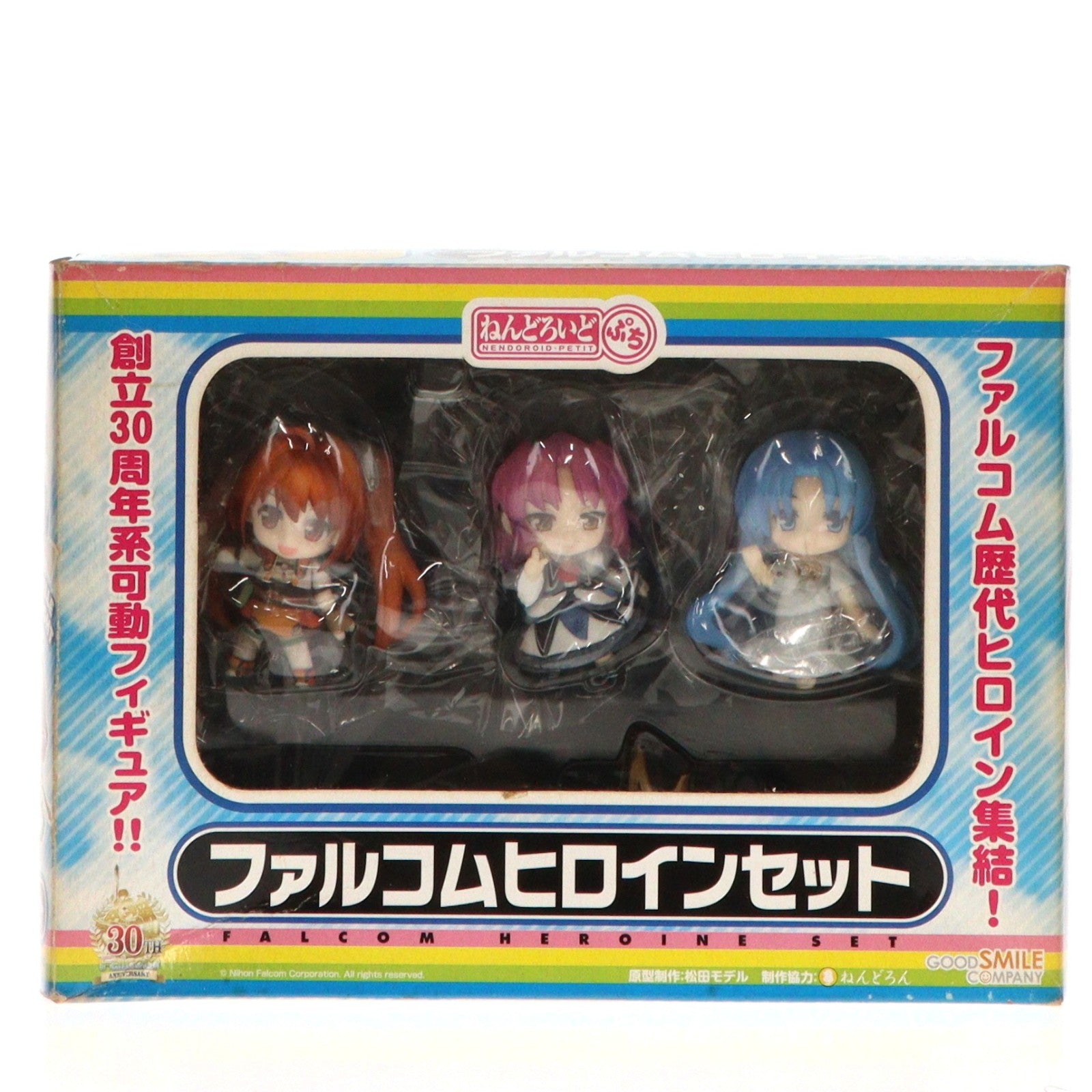 【中古即納】[FIG] ねんどろいどぷち ファルコムヒロイン セット 日本ファルコム 完成品 可動フィギュア グッドスマイルカンパニー(20120430)